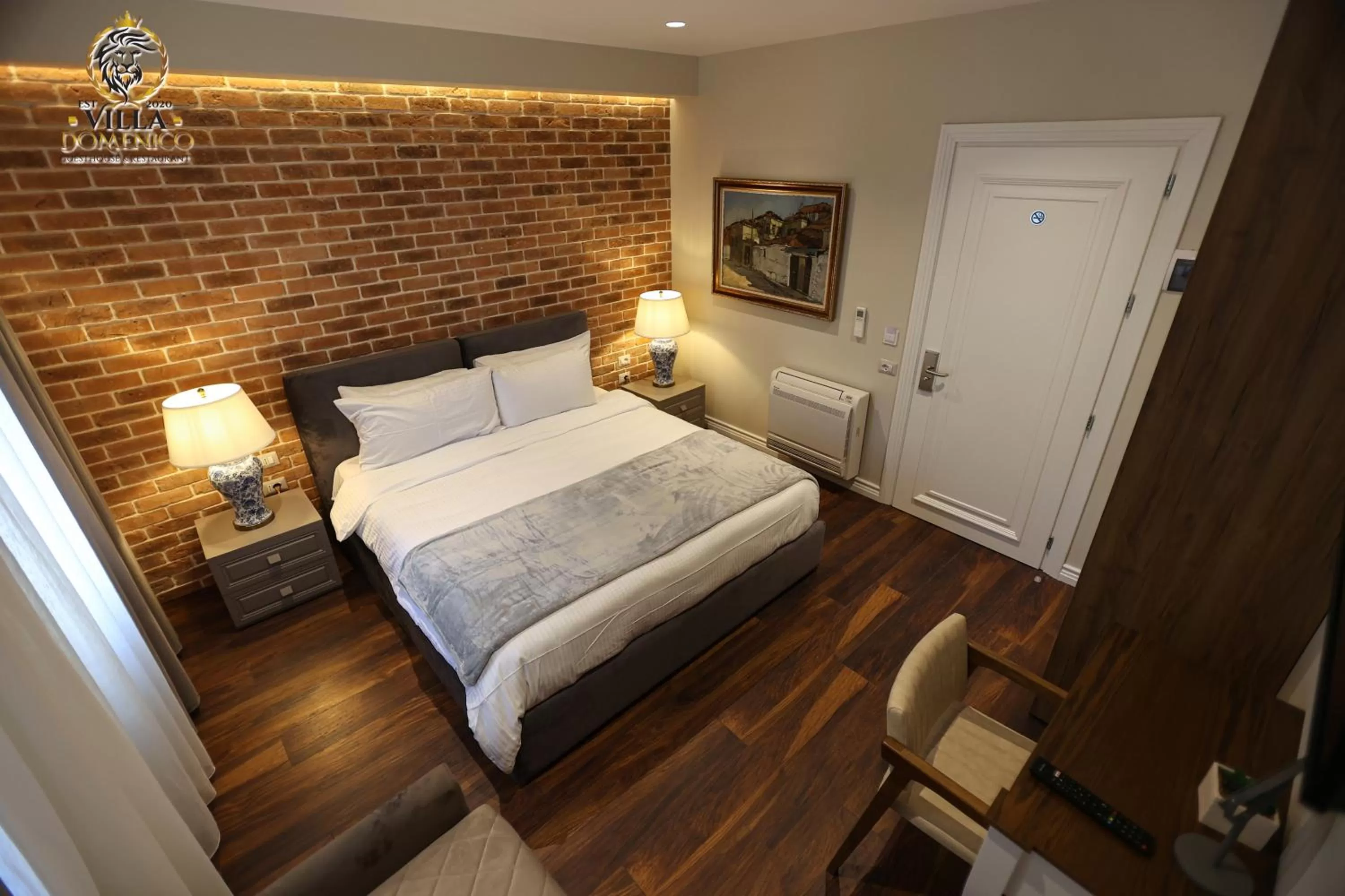 Bed in Villa Domenico Korce