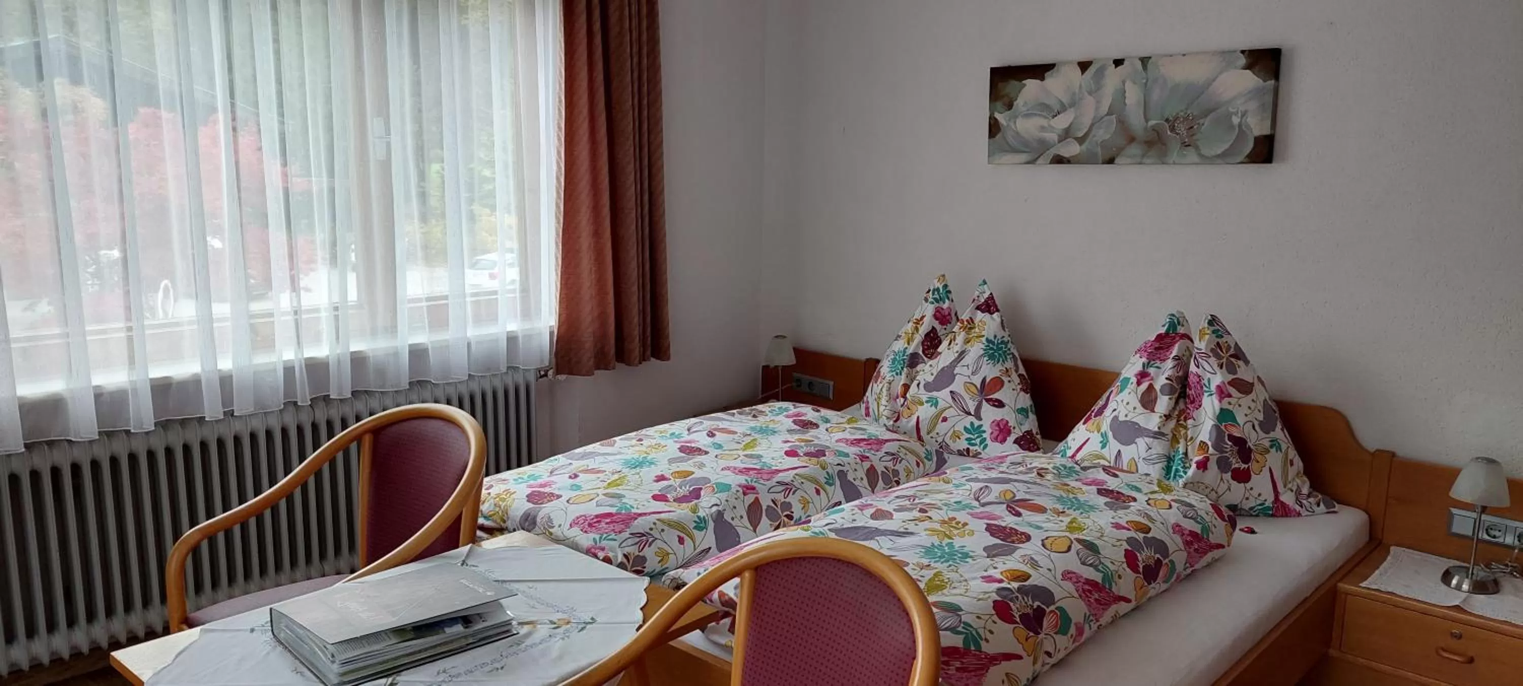 Bed in Pension Wildental