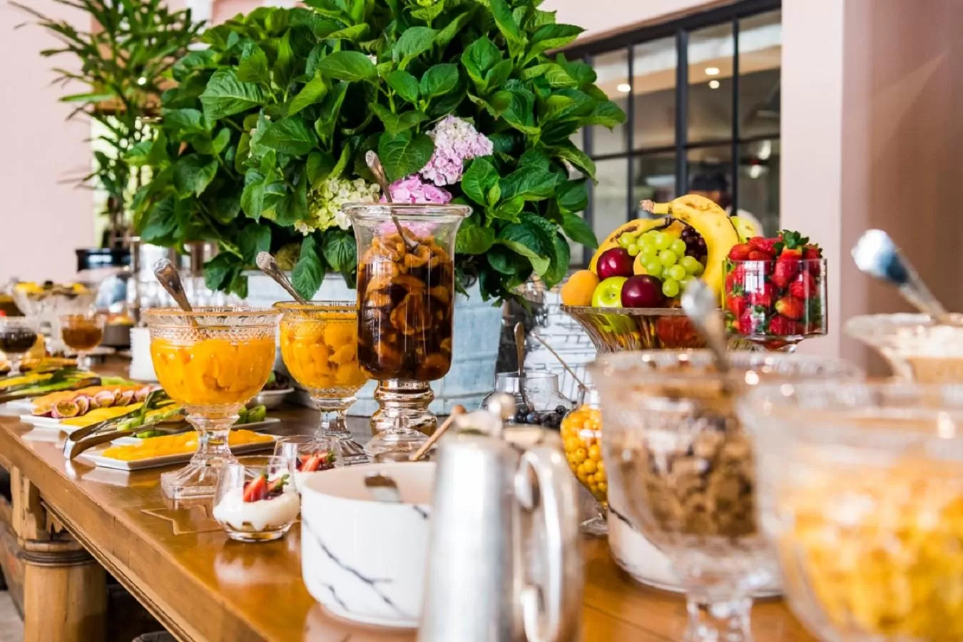 Continental breakfast in Lanzerac Hotel & Spa