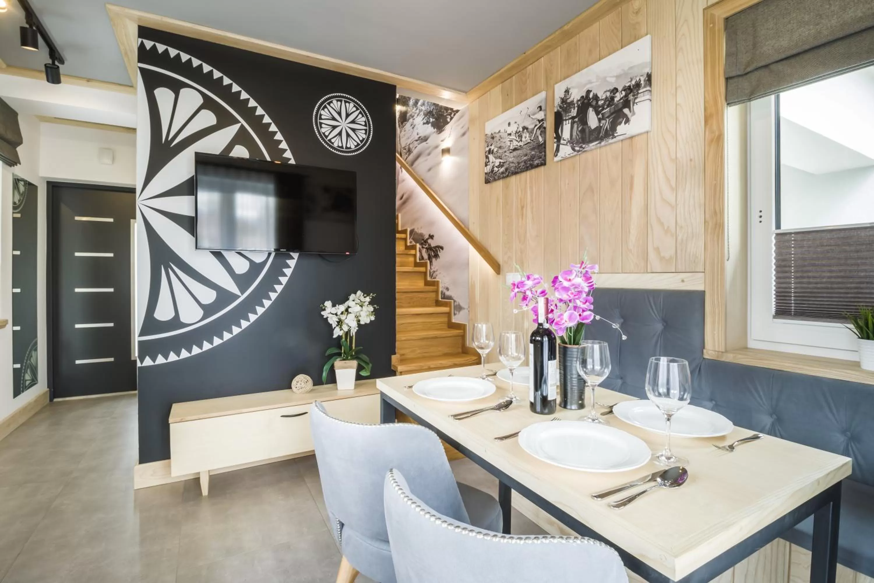 Dining Area in Jagiellońska Residence