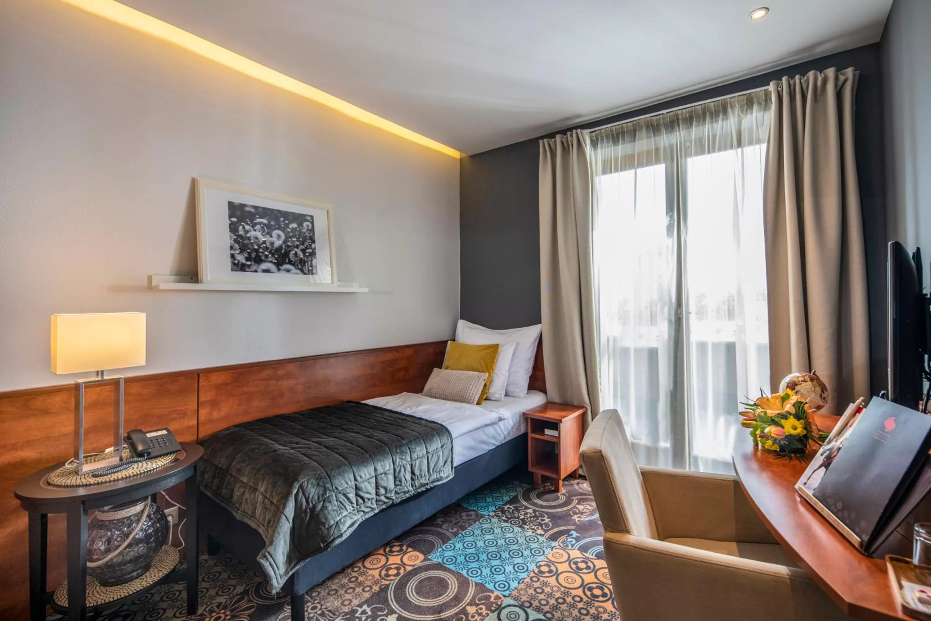 TV and multimedia, Bed in Budapest Airport Hotel Stáció Wellness & Konferencia