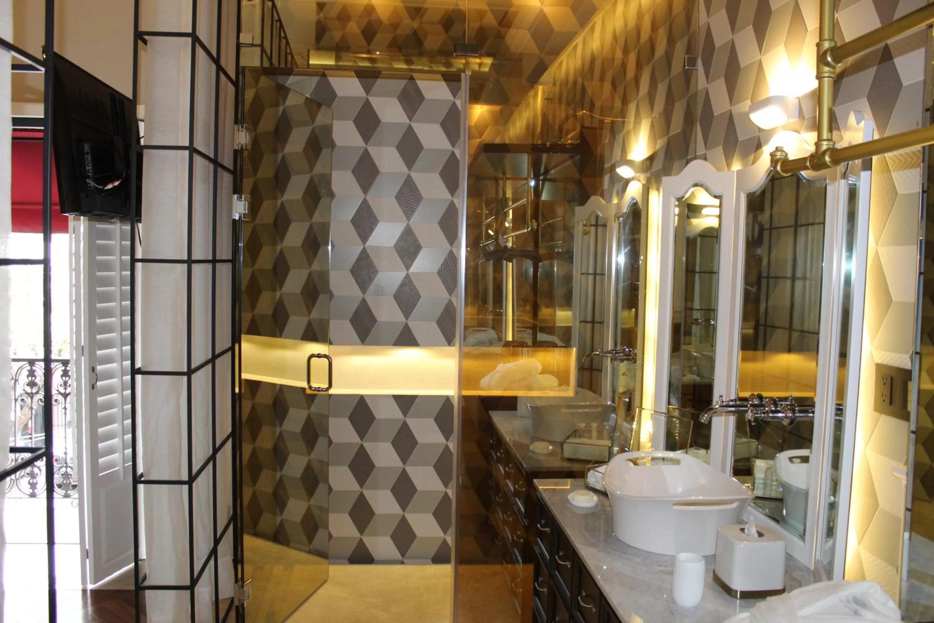 Shower in Hotel Boutique Margarita Toluca