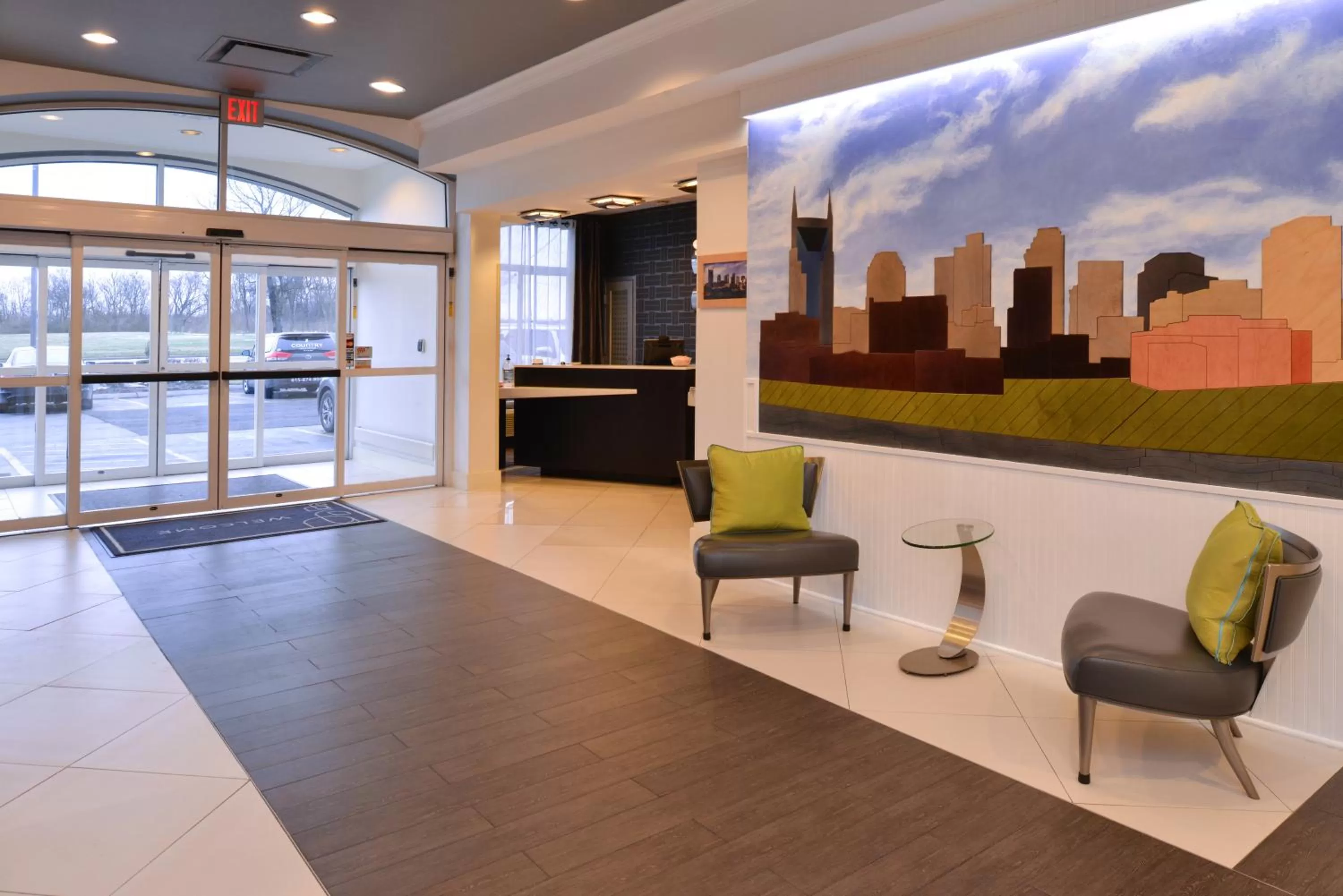 Lobby or reception in Country Inn & Suites by Radisson Nashville Airport TN