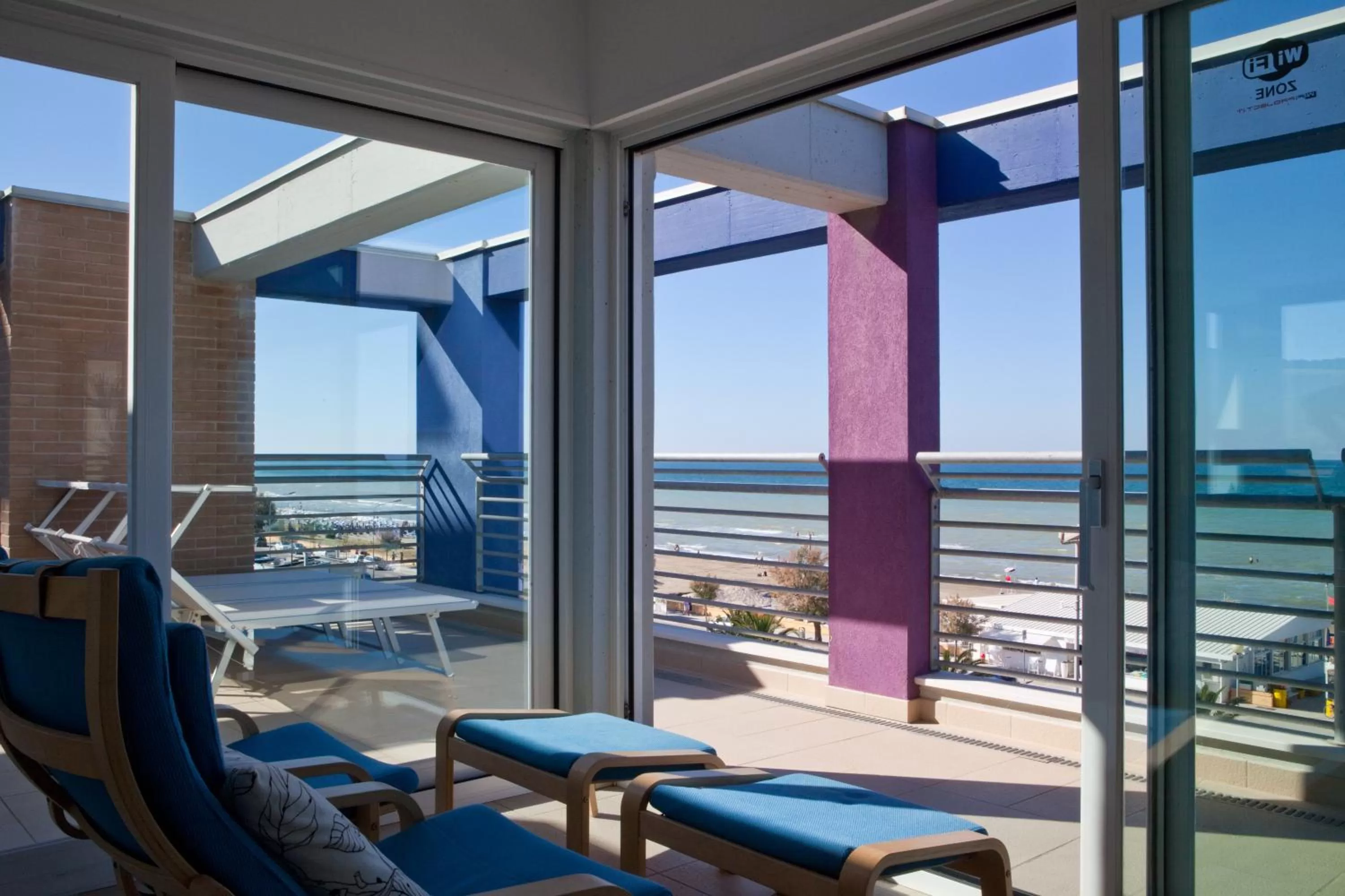 Balcony/Terrace in Residence La Nave