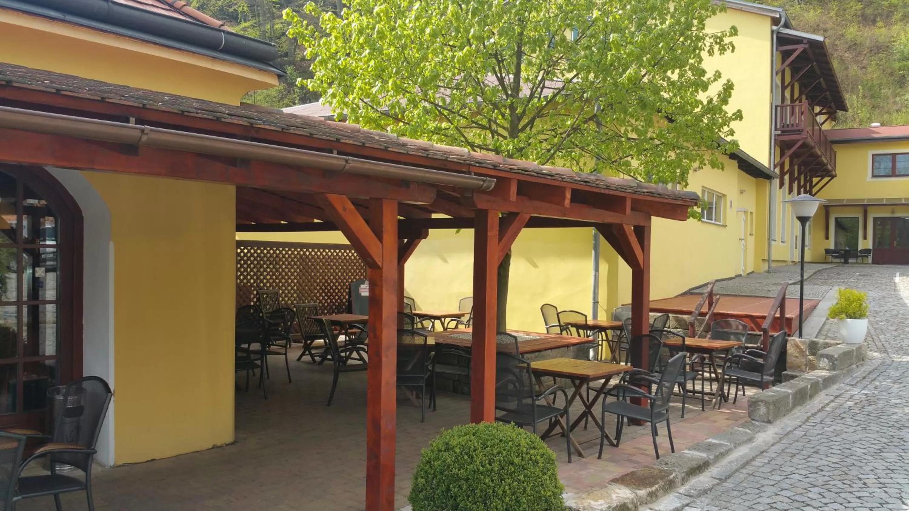 Balcony/Terrace, Restaurant/Places to Eat in Hotel Výpřež - Děčín