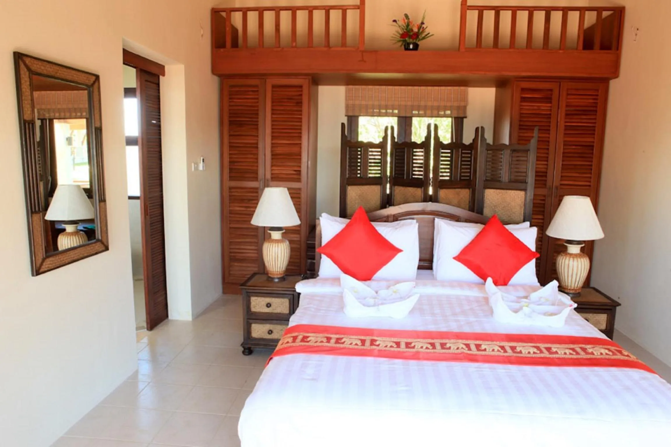 Bed in Baan KanTiang See Villas - SHA Extra Plus