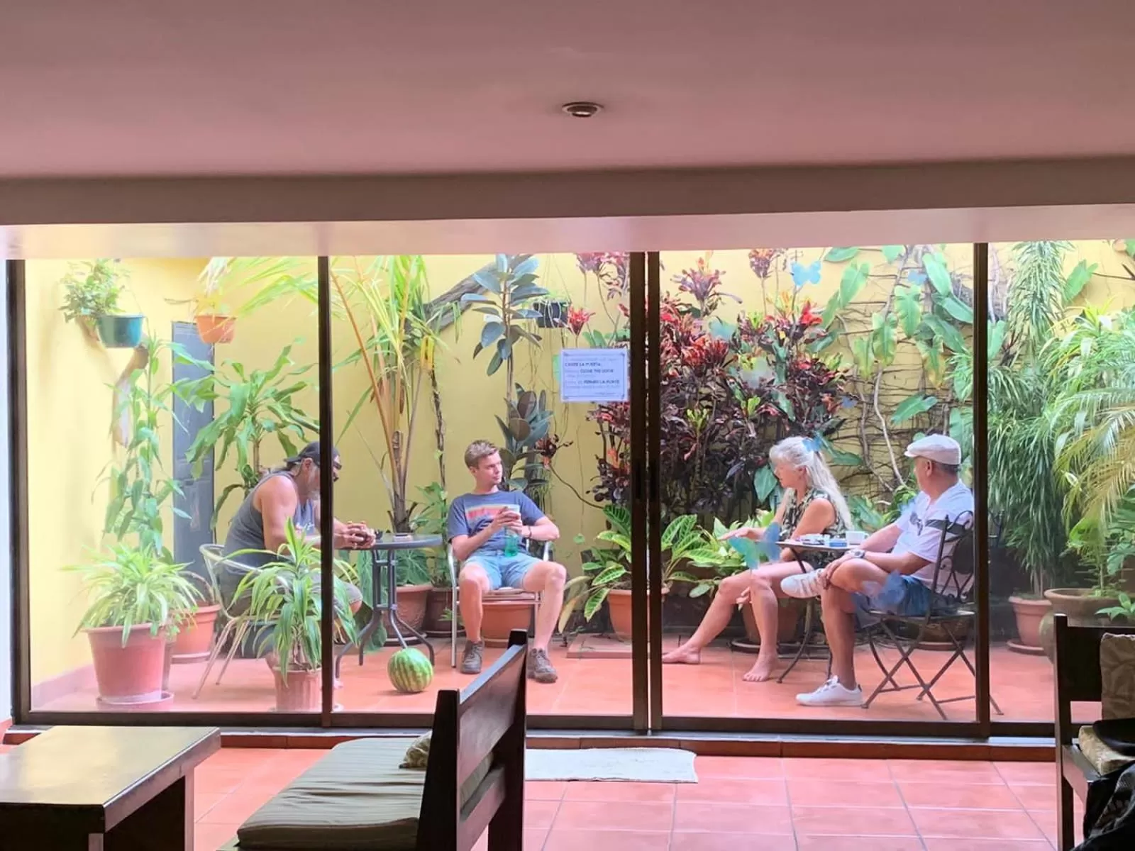 Patio in Costa Rica Guesthouse