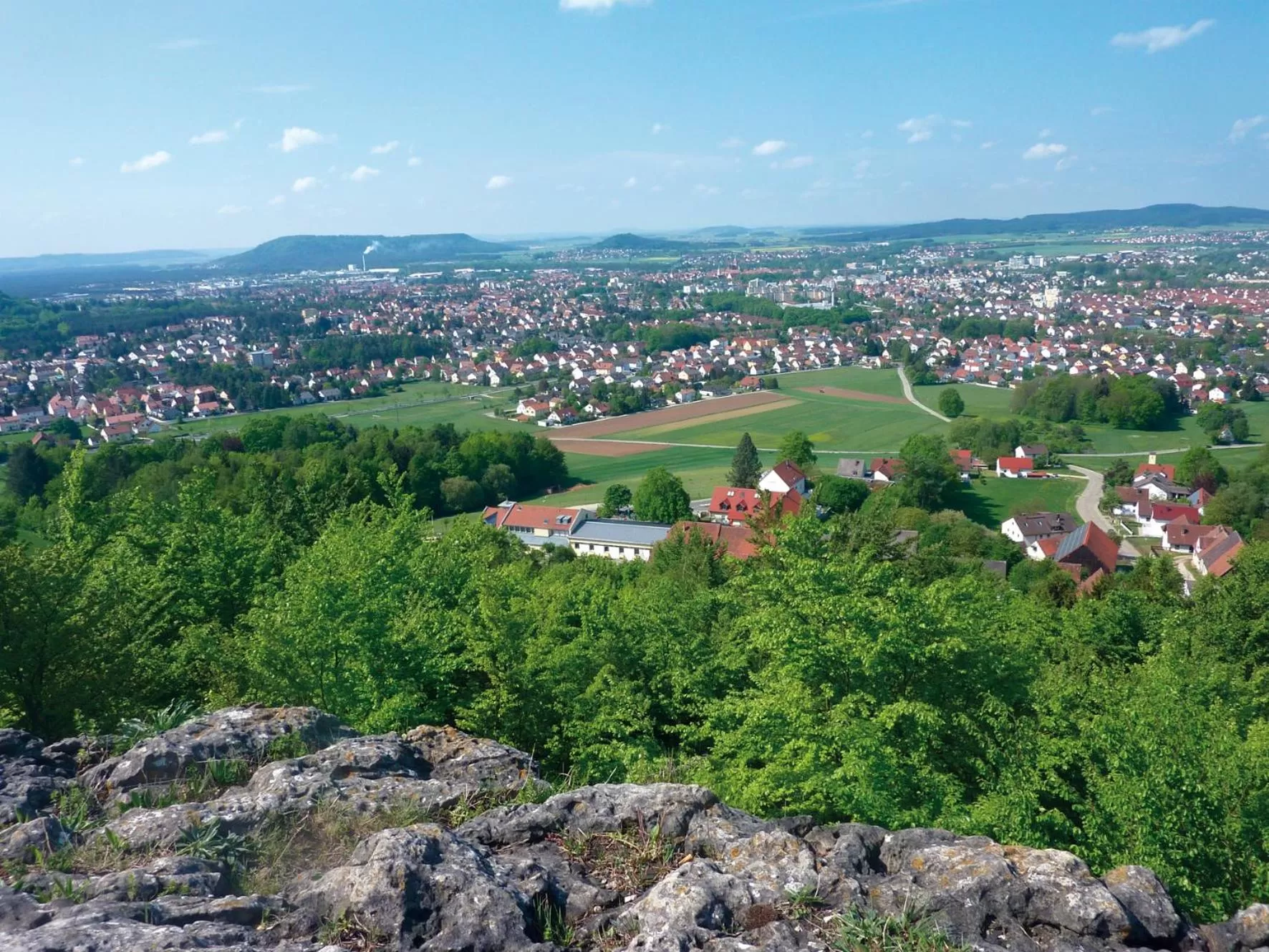 Natural landscape, Bird's-eye View in Berghotel Sammüller
