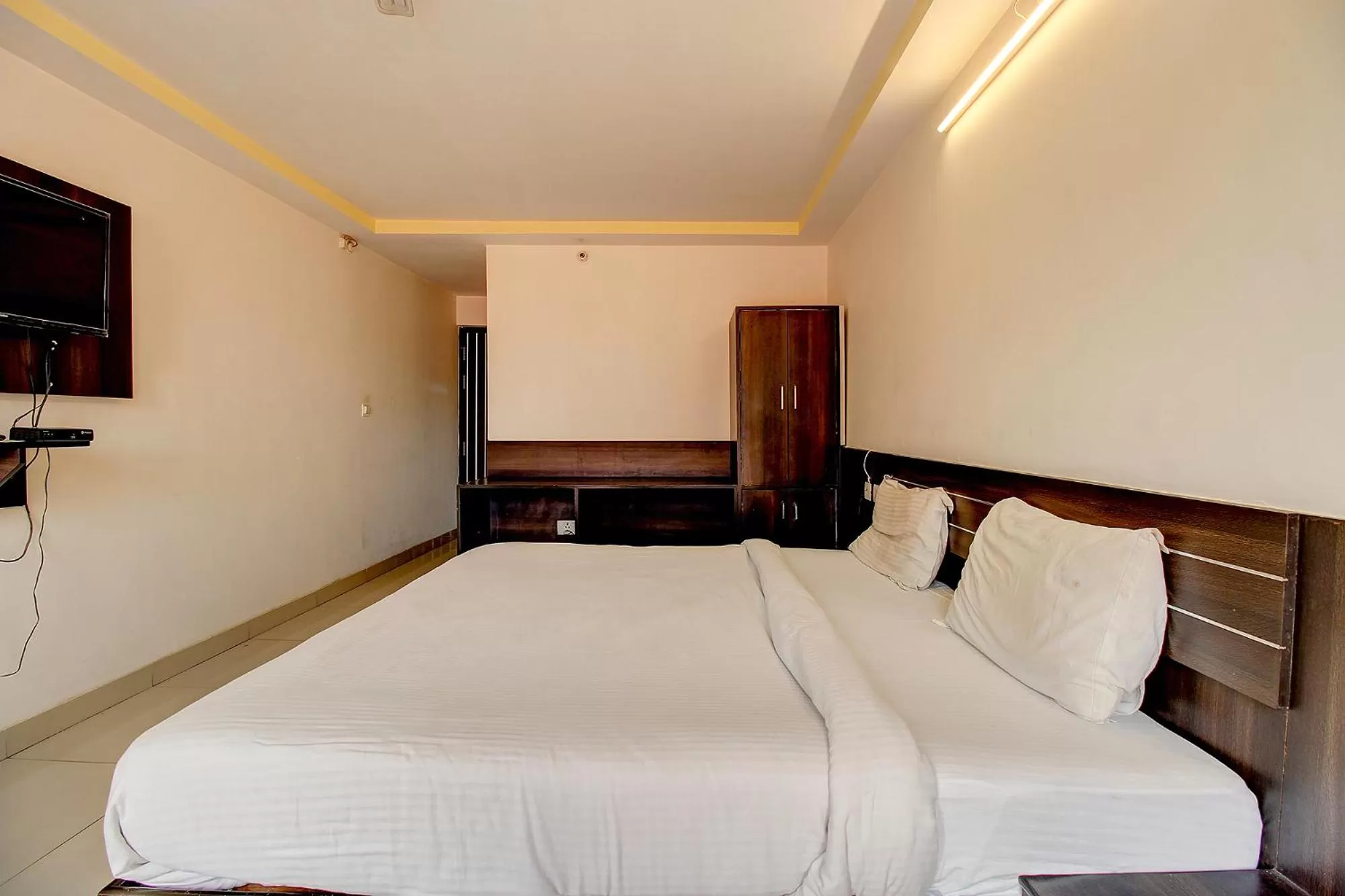 Bed in FabHotel PS Grand