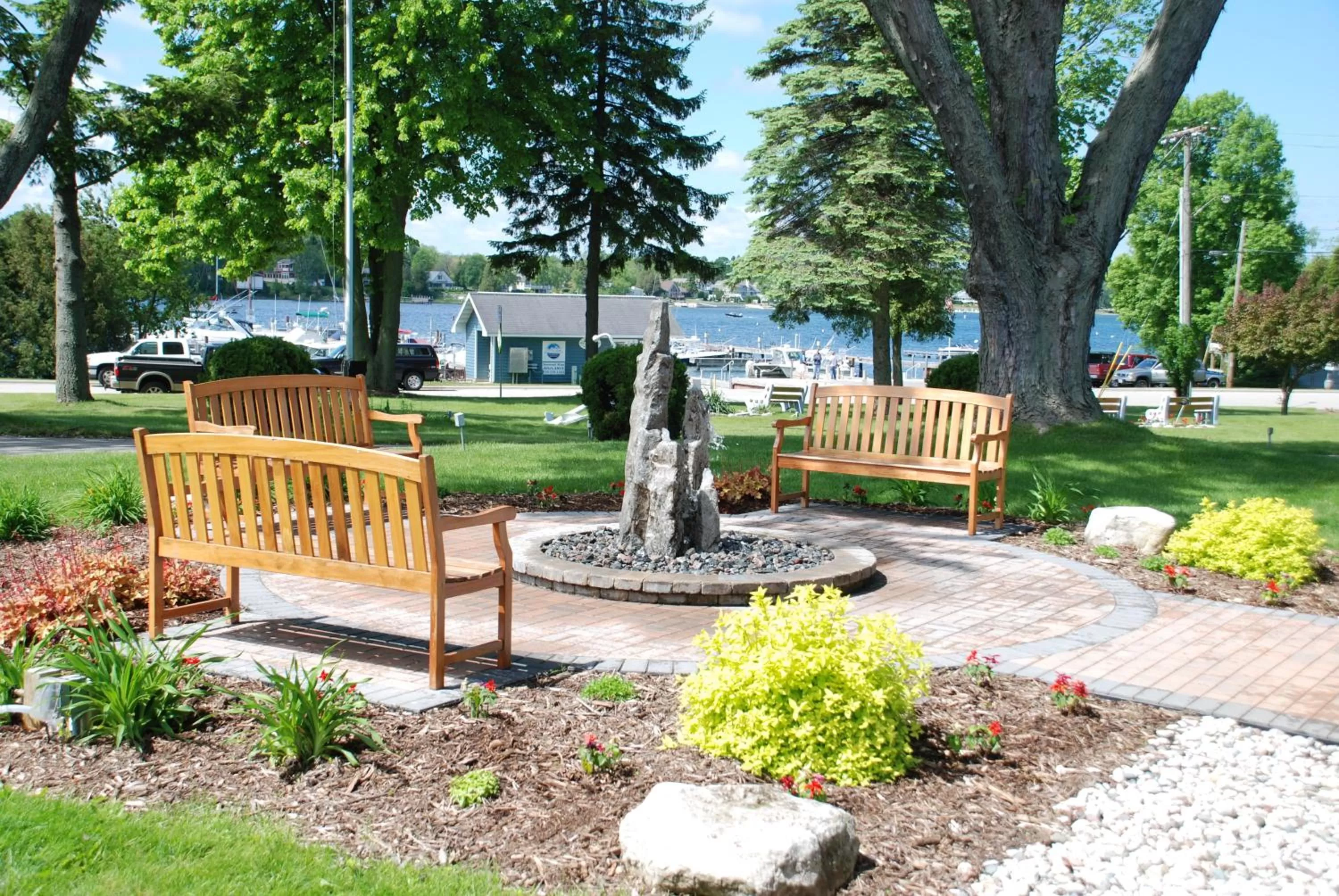 Garden in The Lodge at Leathem Smith