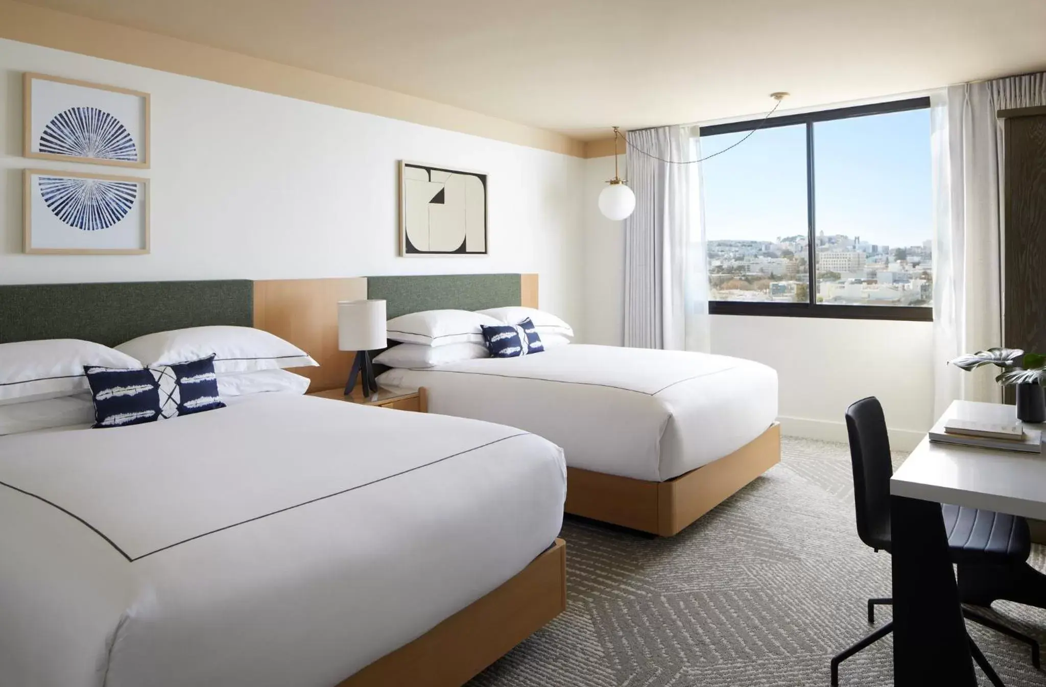 Essential Queen Room with Two Queen Beds and City View in Kimpton Hotel Enso by IHG Essential Queen Room with Two Queen Beds and City View in Kimpton Hotel Enso by IHG
