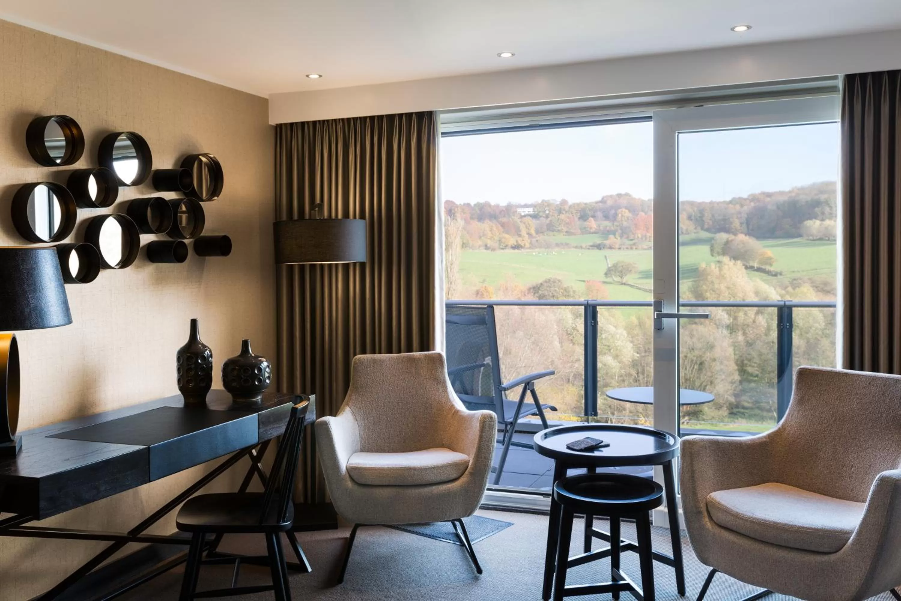 Seating area in Klein Zwitserland