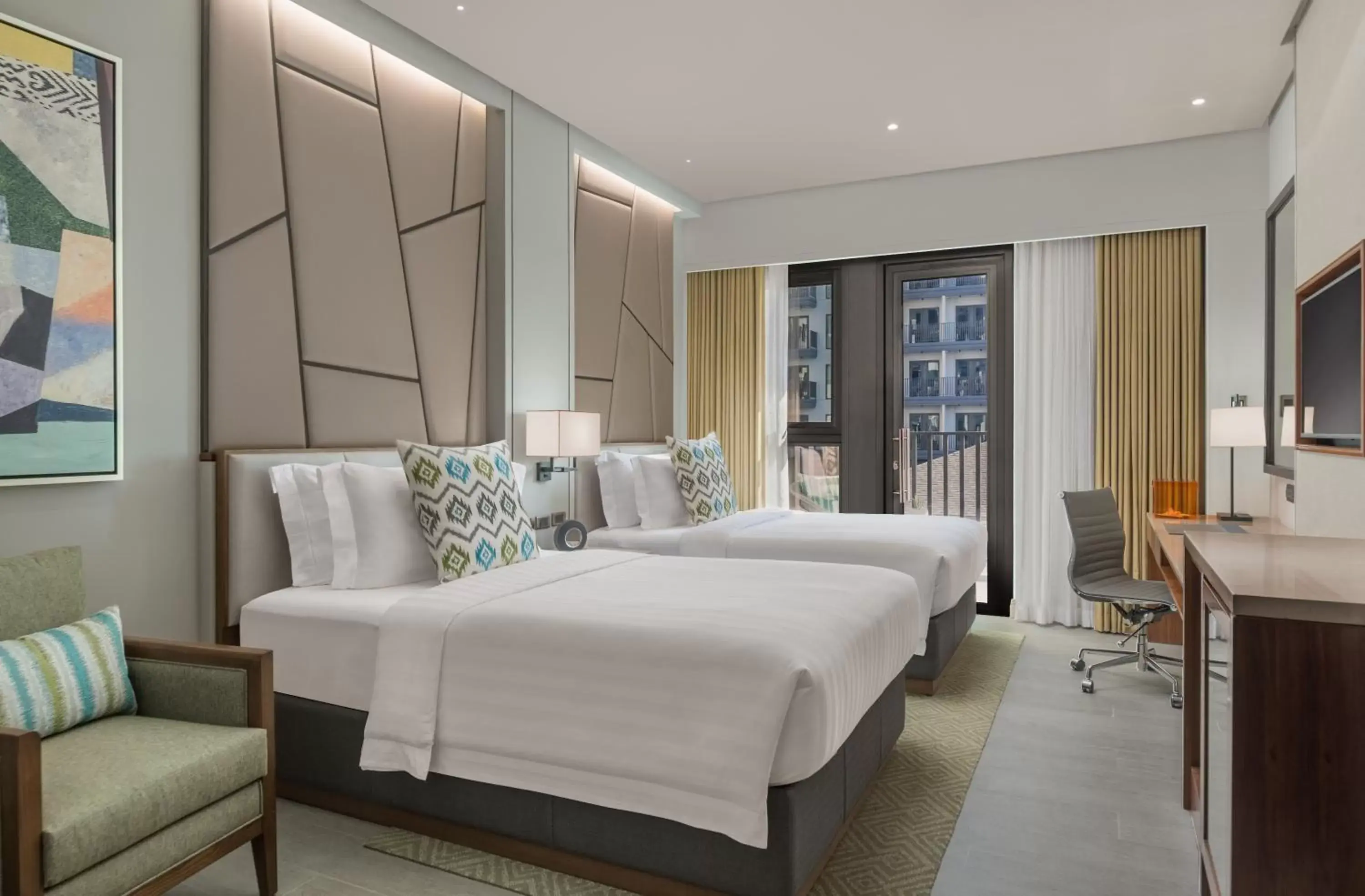 Deluxe Twin Room in dusitD2 Davao Deluxe Twin Room in dusitD2 Davao