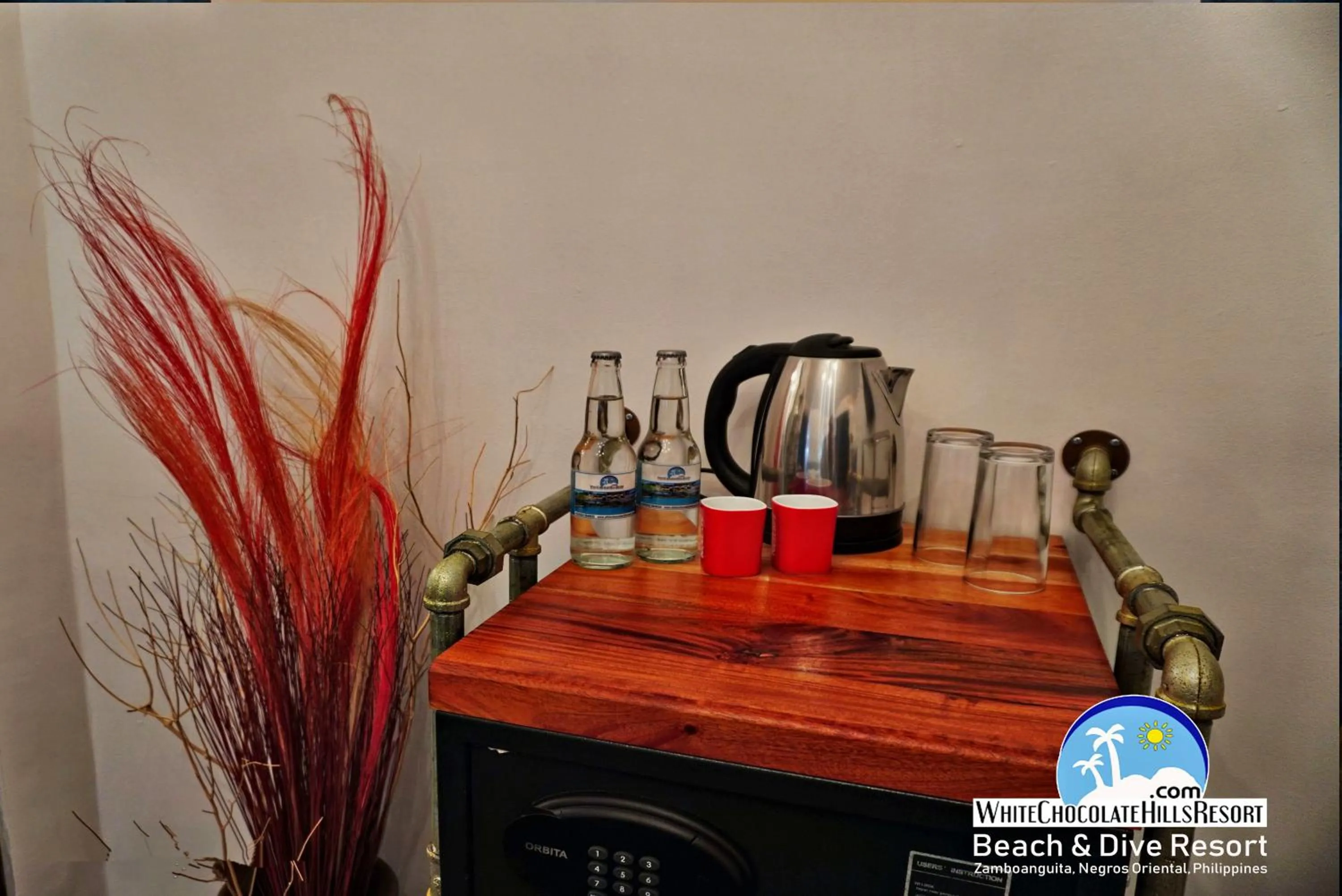 Decorative detail in White Chocolate Hills Resort