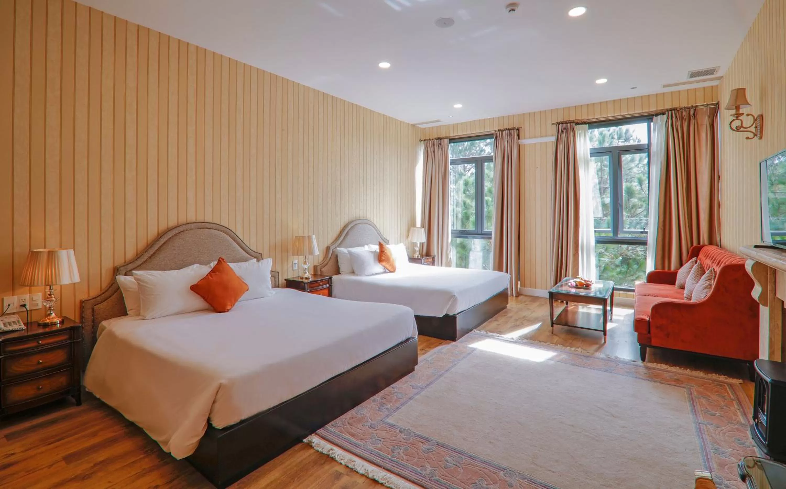 Bed in Dalat Edensee Lake Resort & Spa