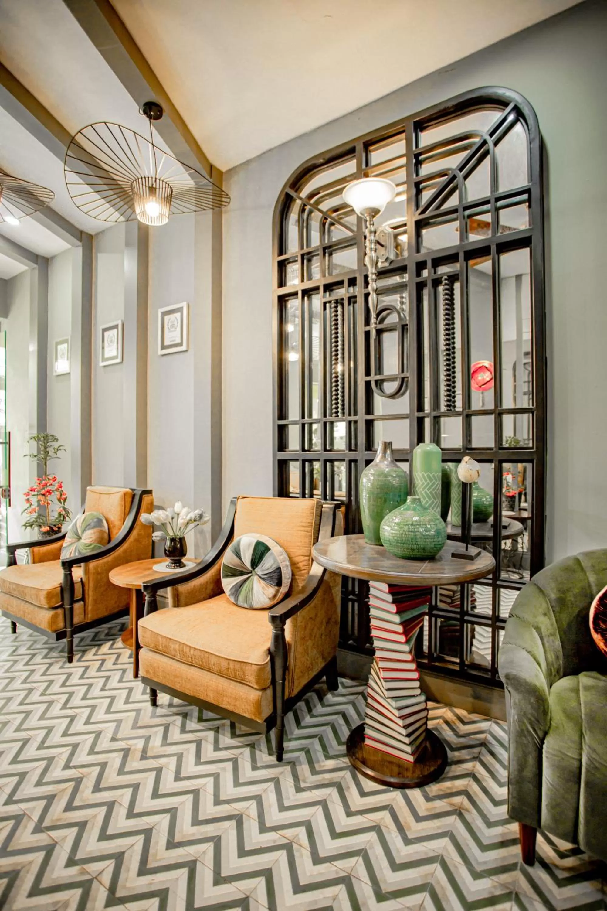 Lobby or reception in Hanoi Center Silk Hotel & Travel