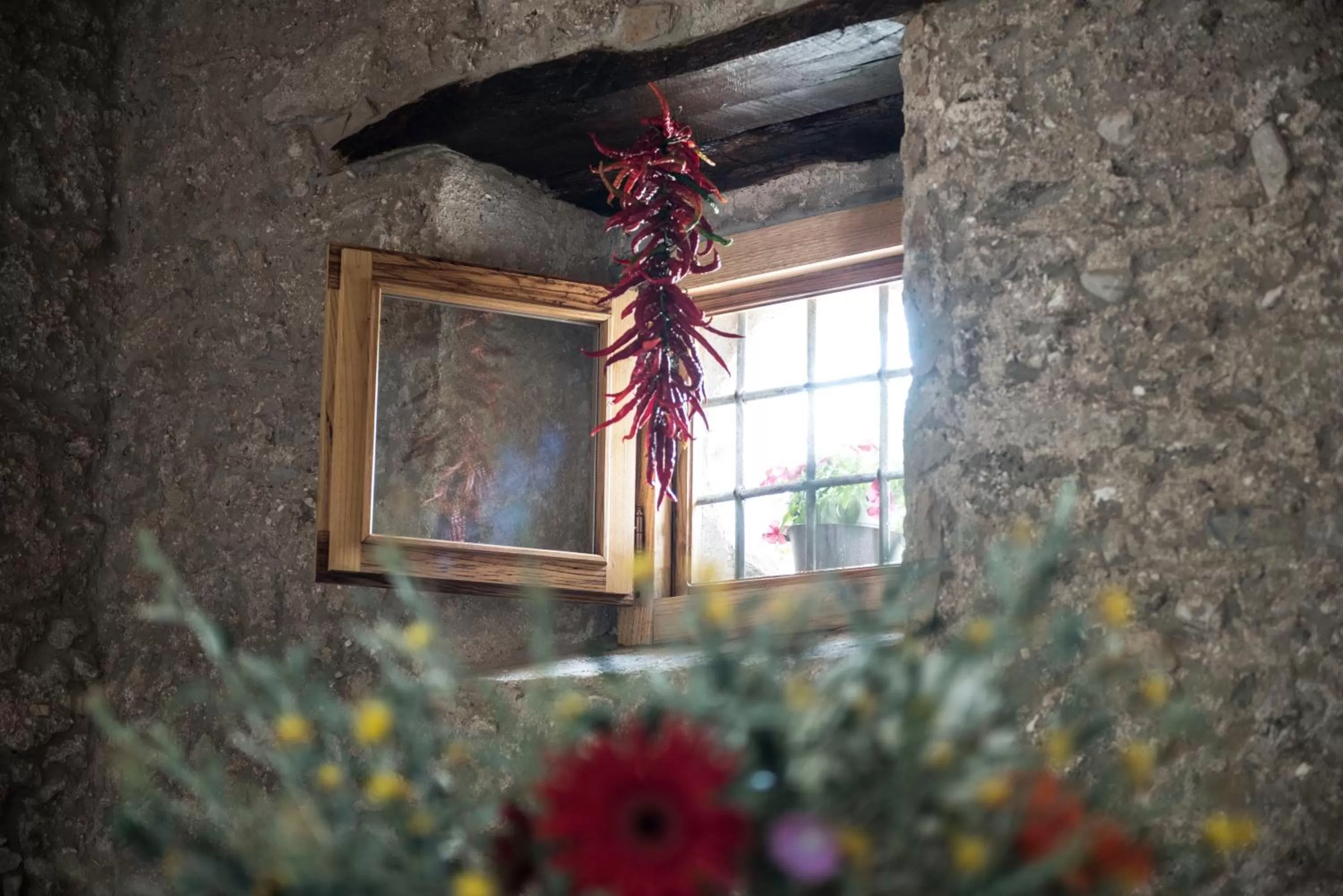 Decorative detail in B&B Rifugio tra gli Ulivi