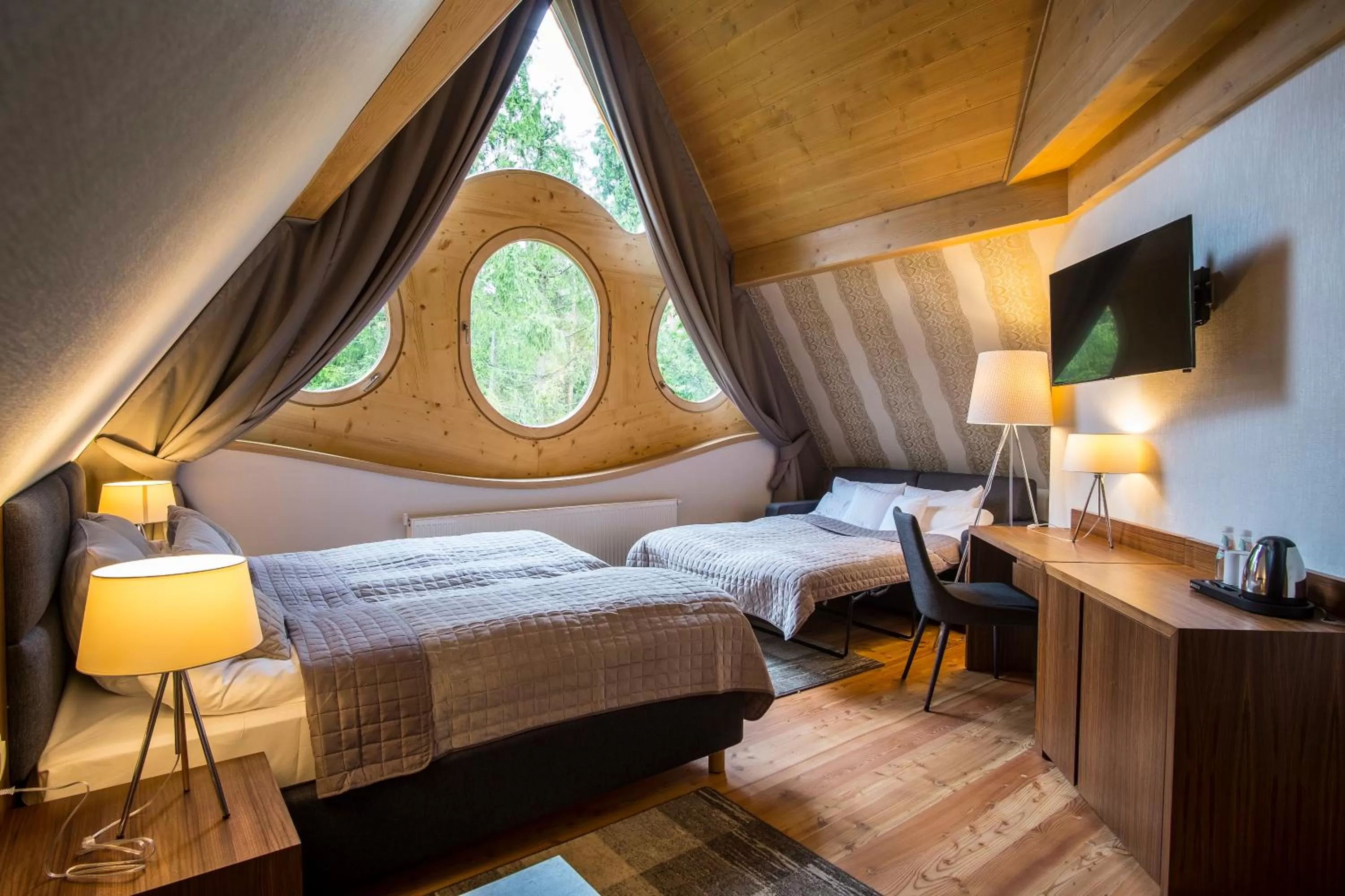 Photo of the whole room, Bed in Villa Belweder