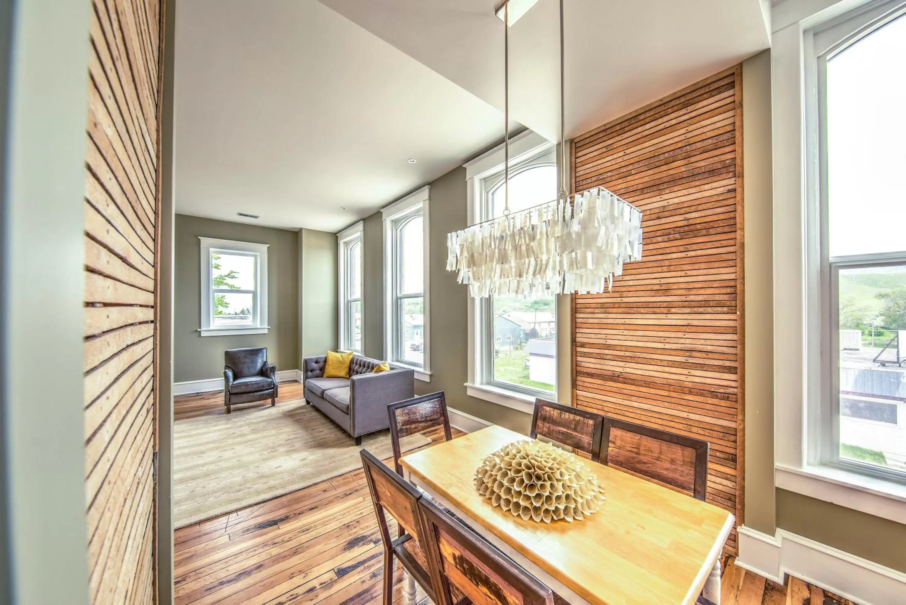Dining area in The Harkness Hotel