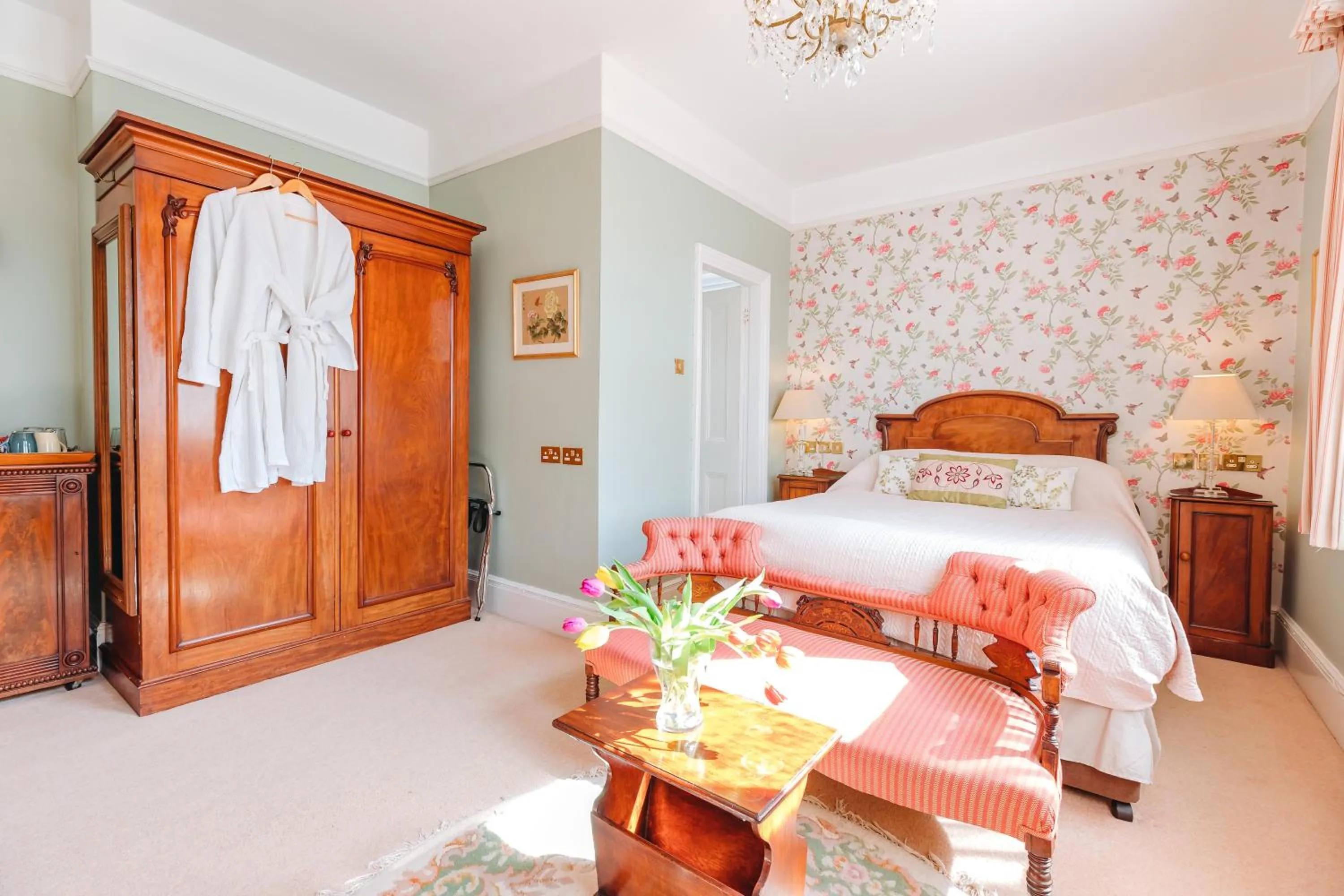 Bedroom, Bed in The Old Vicarage