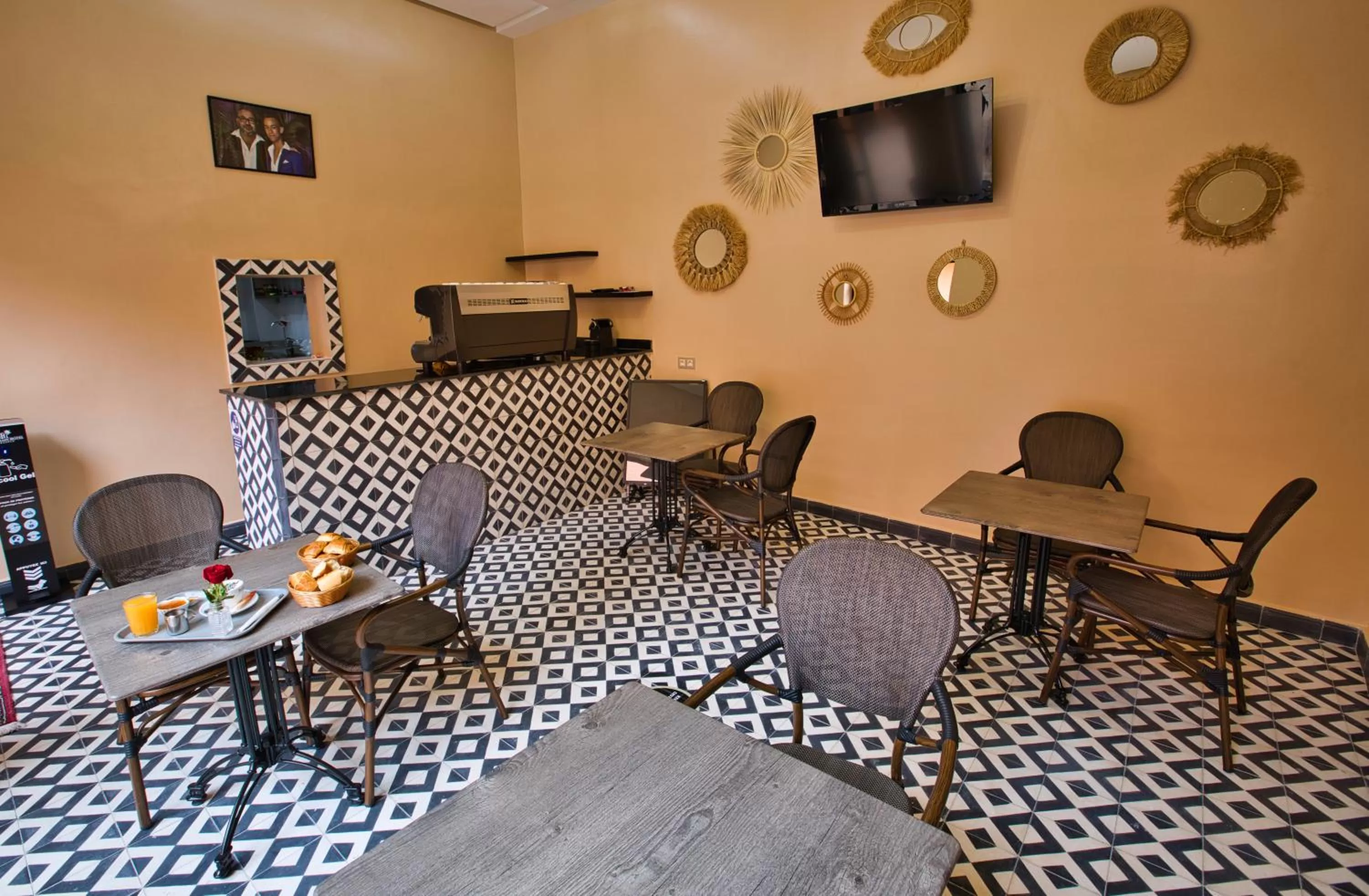 Food close-up in Hotel Toulousain