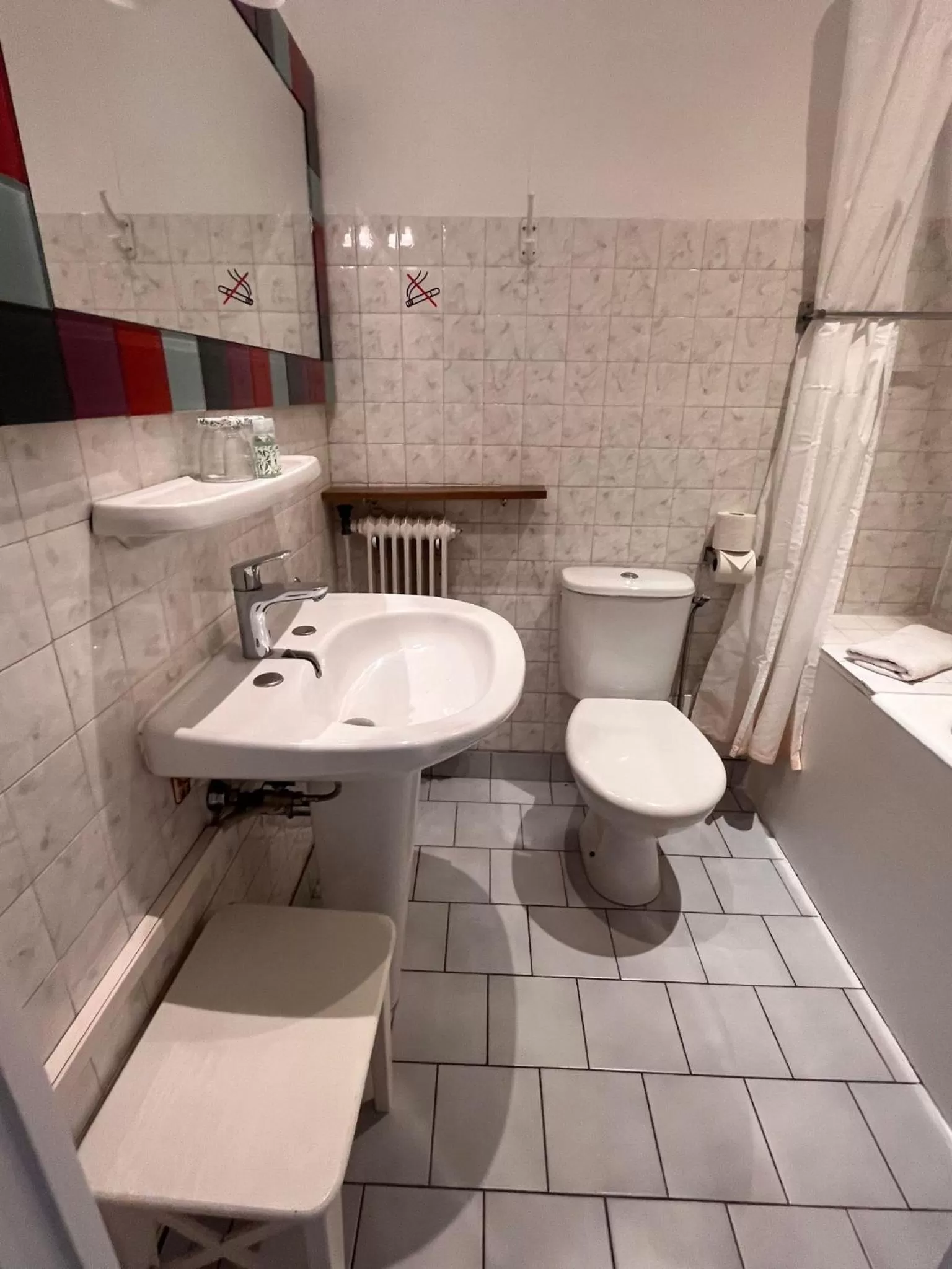 Bathroom in Azurene Royal Hotel