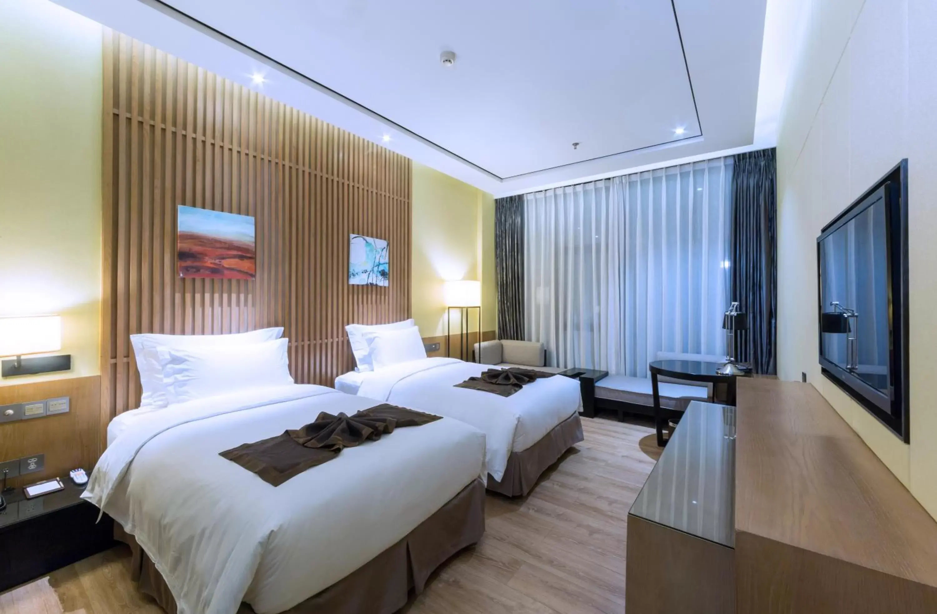 Superior Twin Room in Zhuhai Palm Spring Hotel Superior Twin Room in Zhuhai Palm Spring Hotel