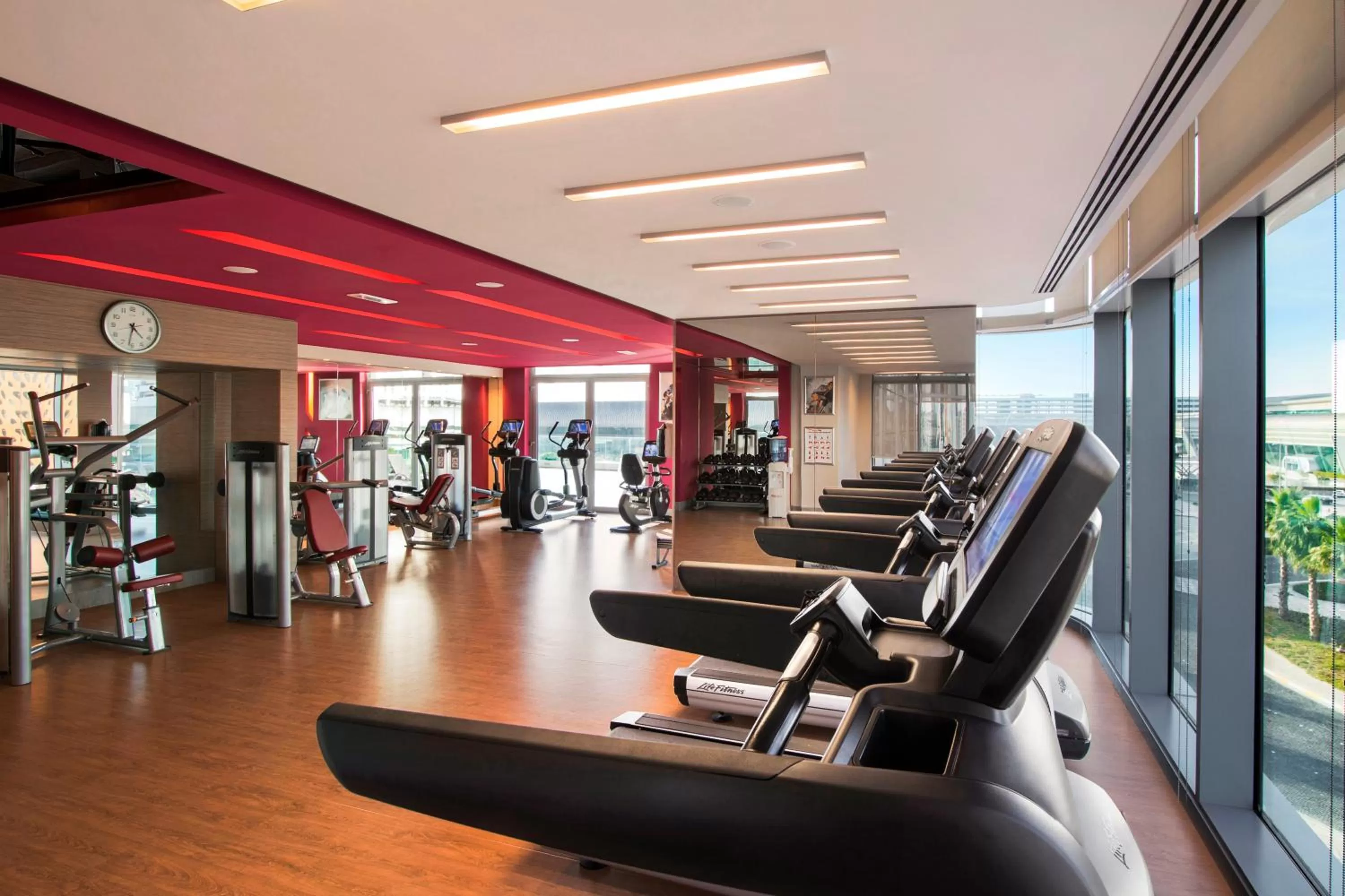 Fitness centre/facilities in Capital Centre Arjaan by Rotana