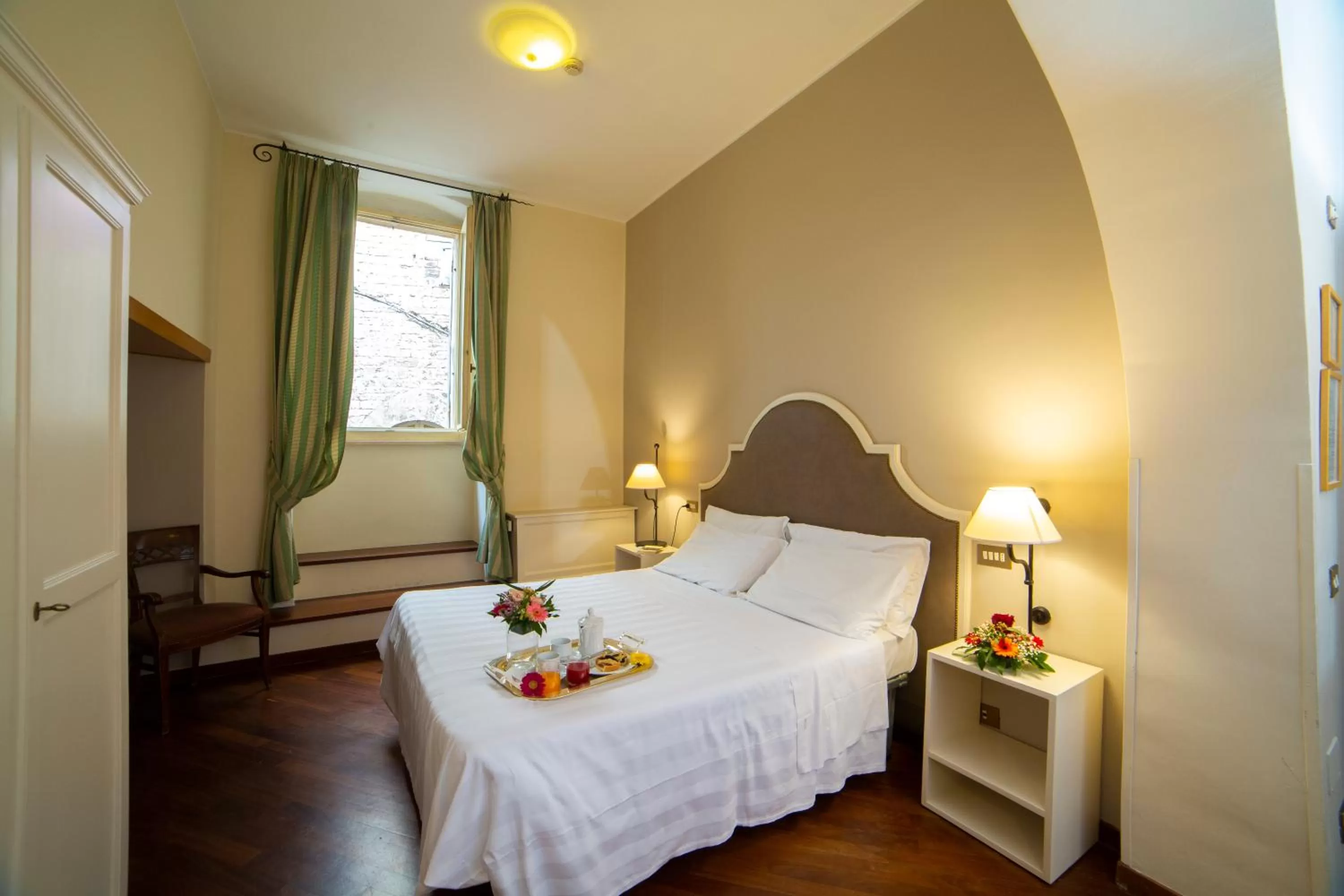 Bed in Hotel Fortuna