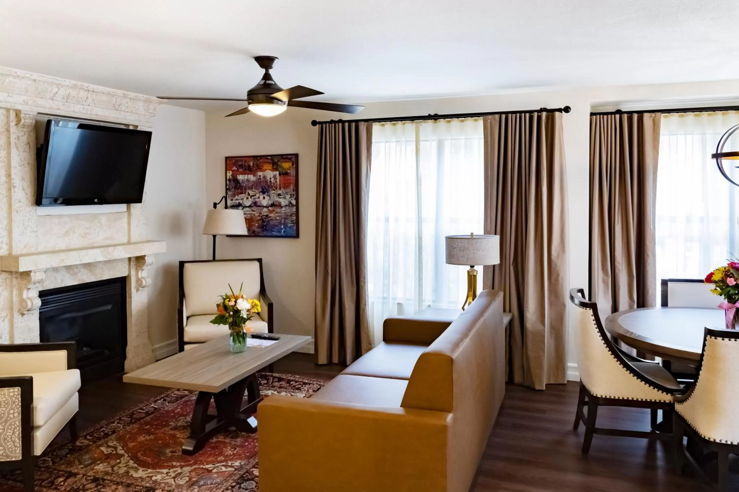 Living room in Westgate Flamingo Bay Resort