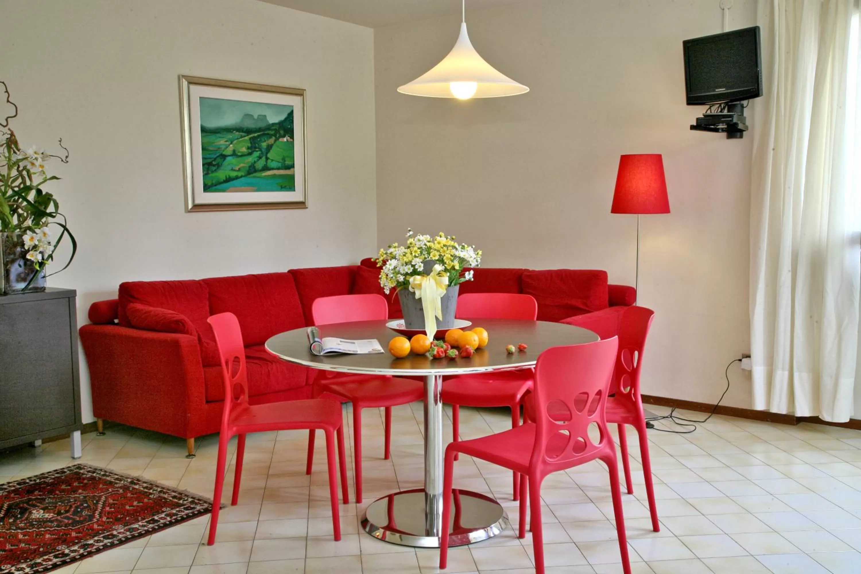 Living room in Residence Uliveto