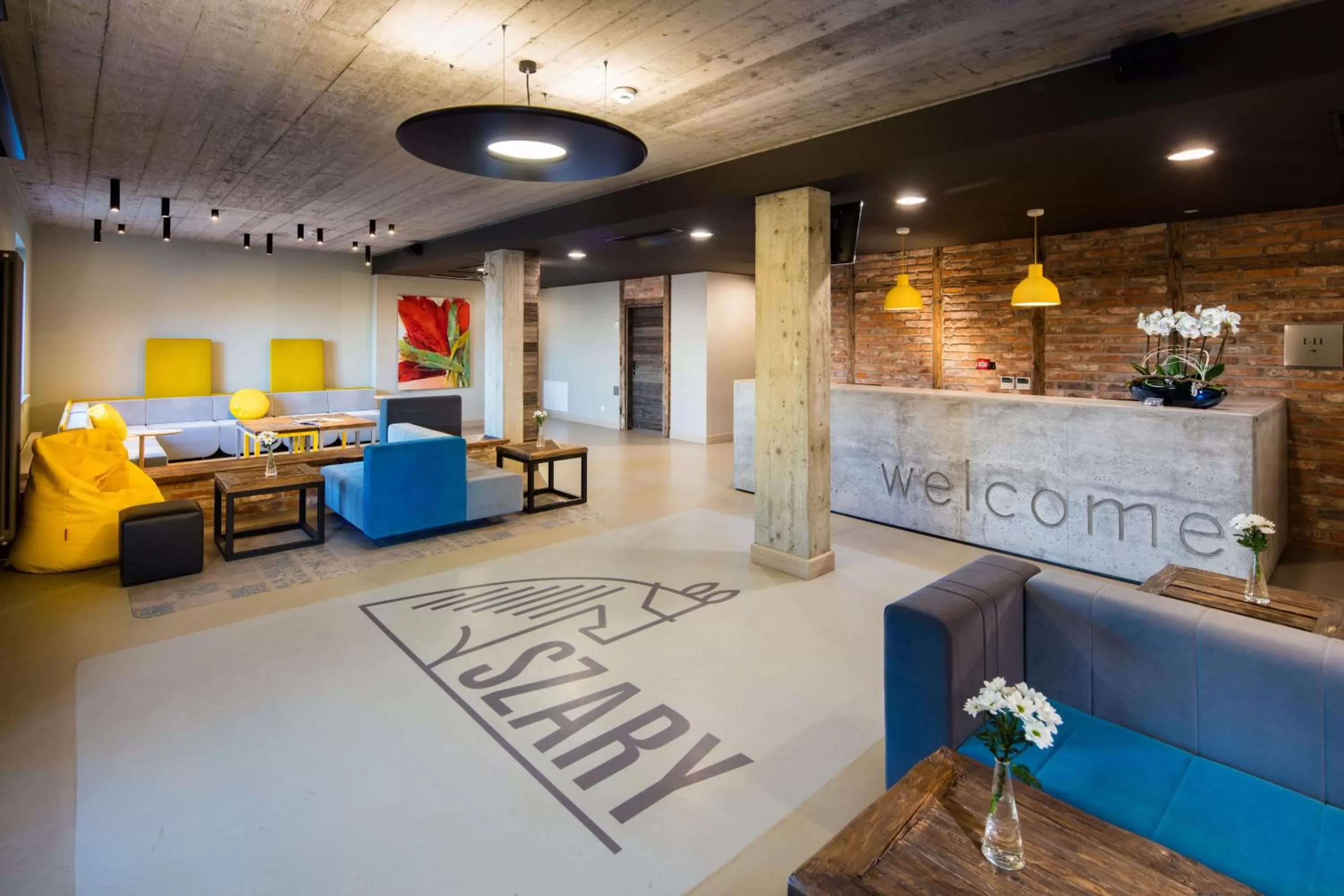 Lobby or reception in Hotel Szary Residence