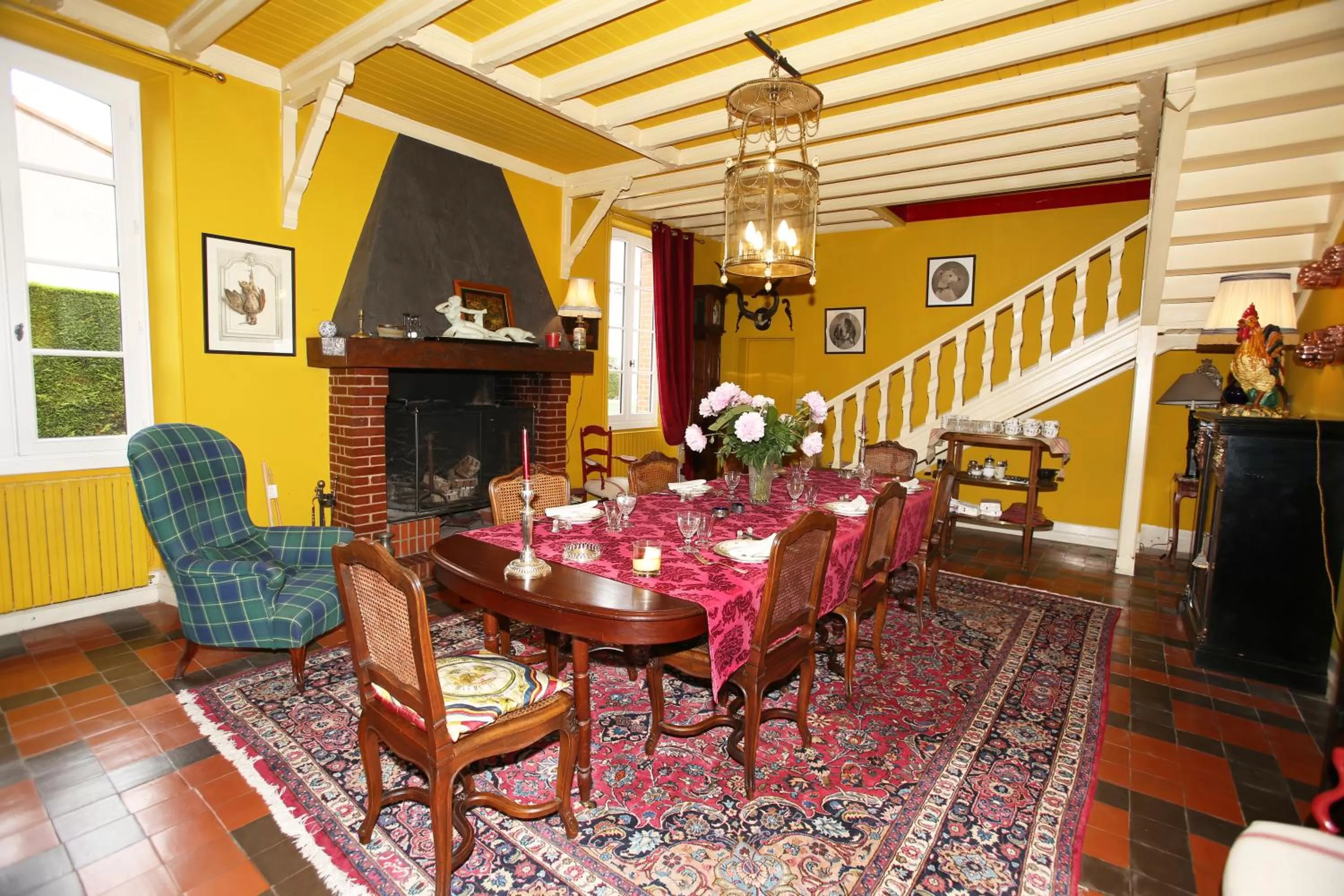 Dining area in Chambres d'Hôtes Le Mas