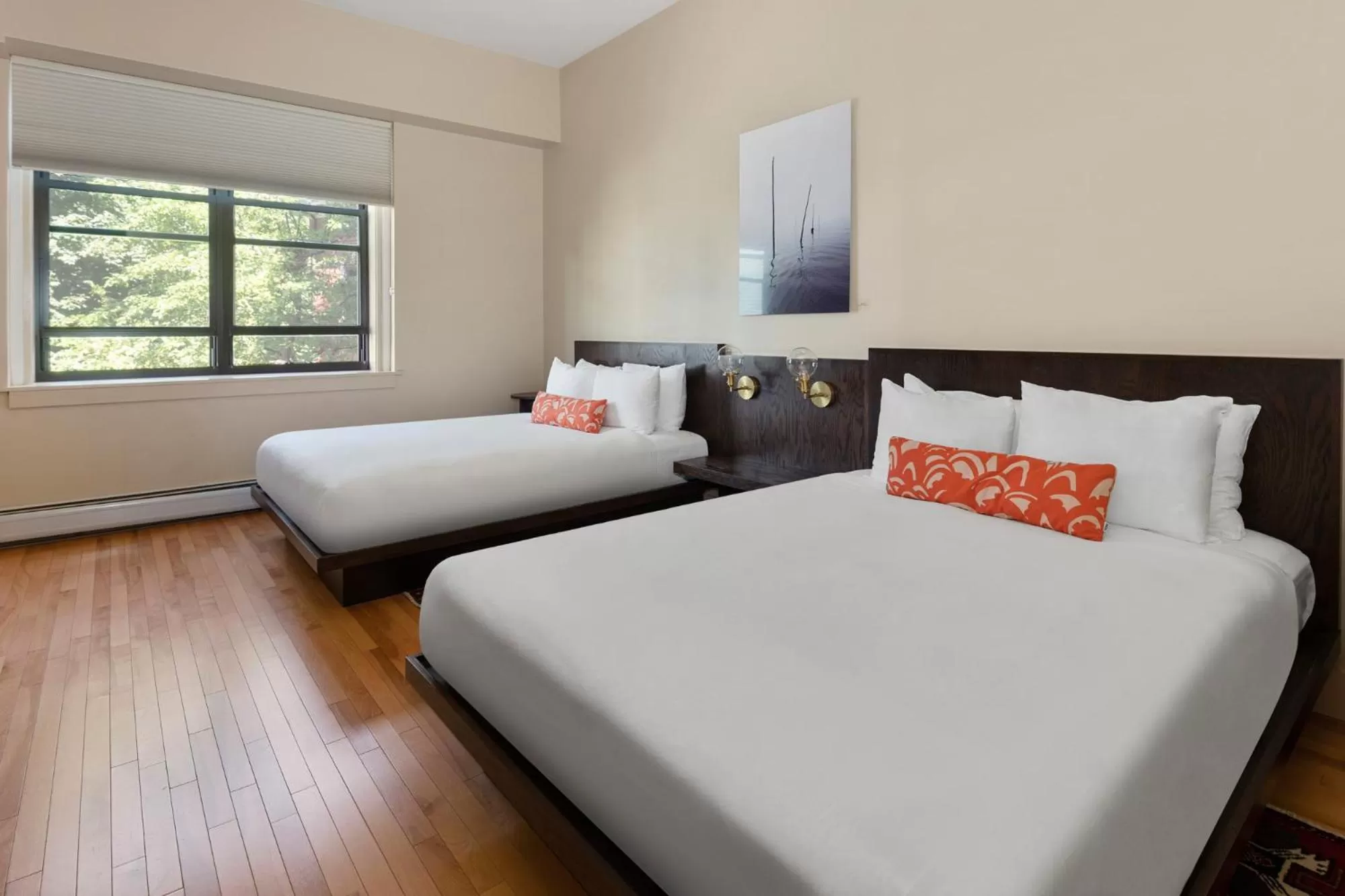 Bed in The Francis Hotel