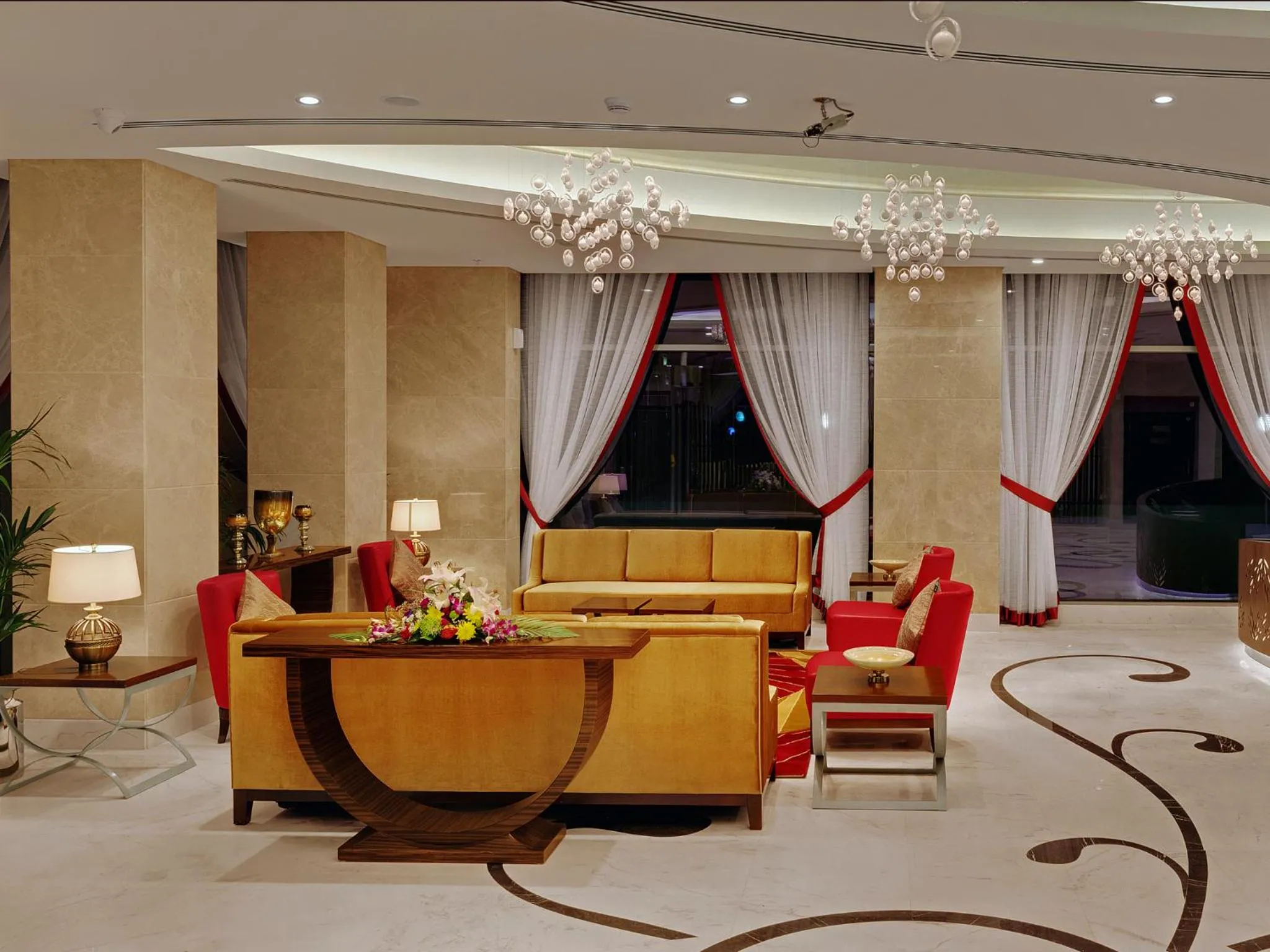 Lobby or reception in Landmark Premier Hotel