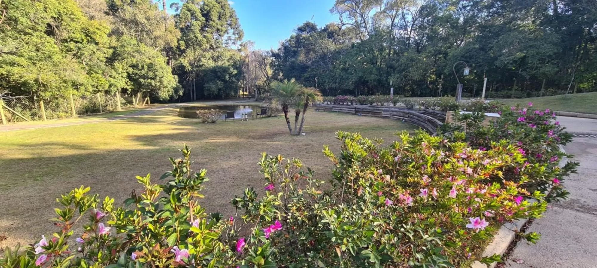 Garden in Pousada Trem Chic