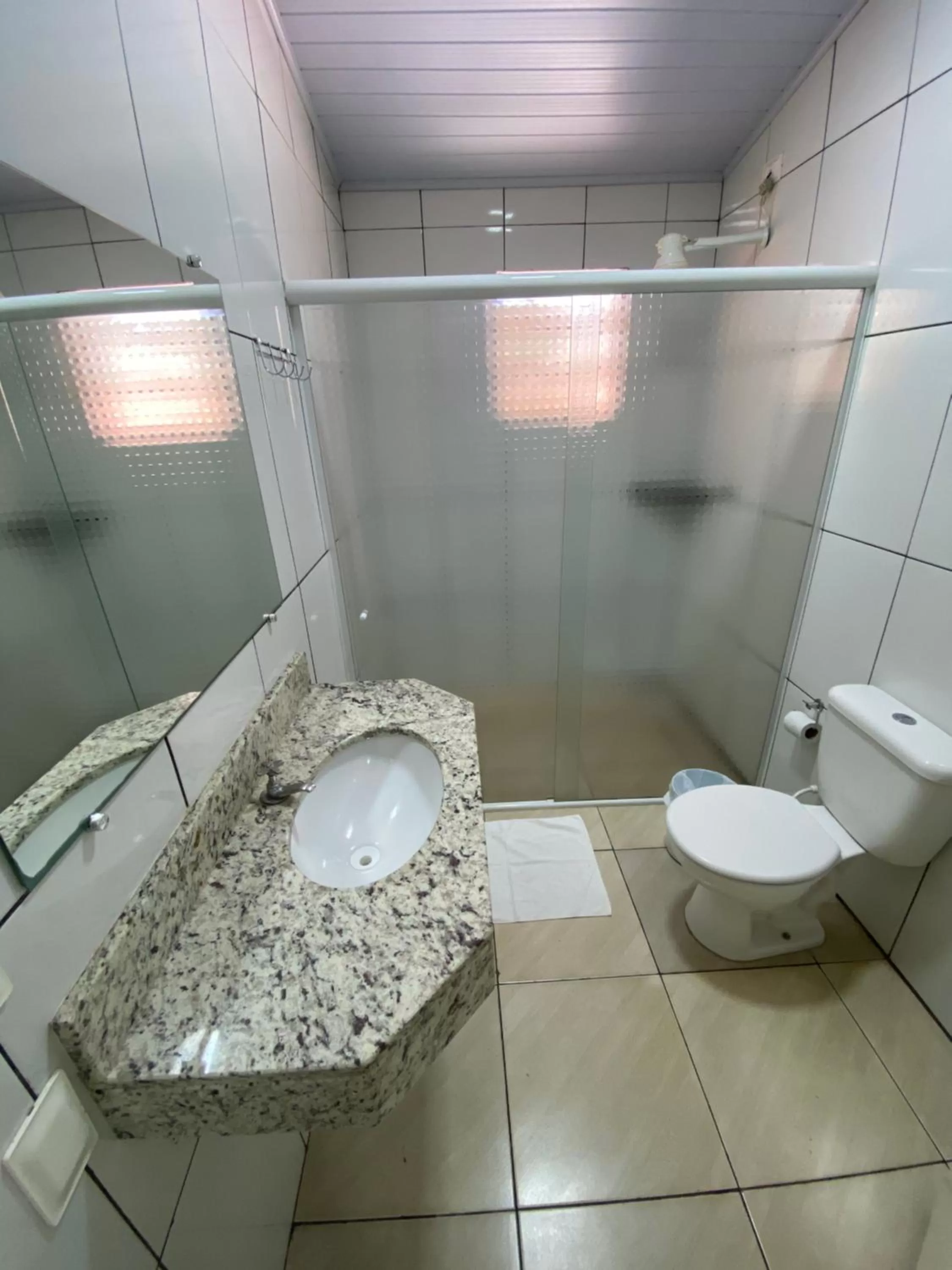 Bathroom in Pousada El Shaddai