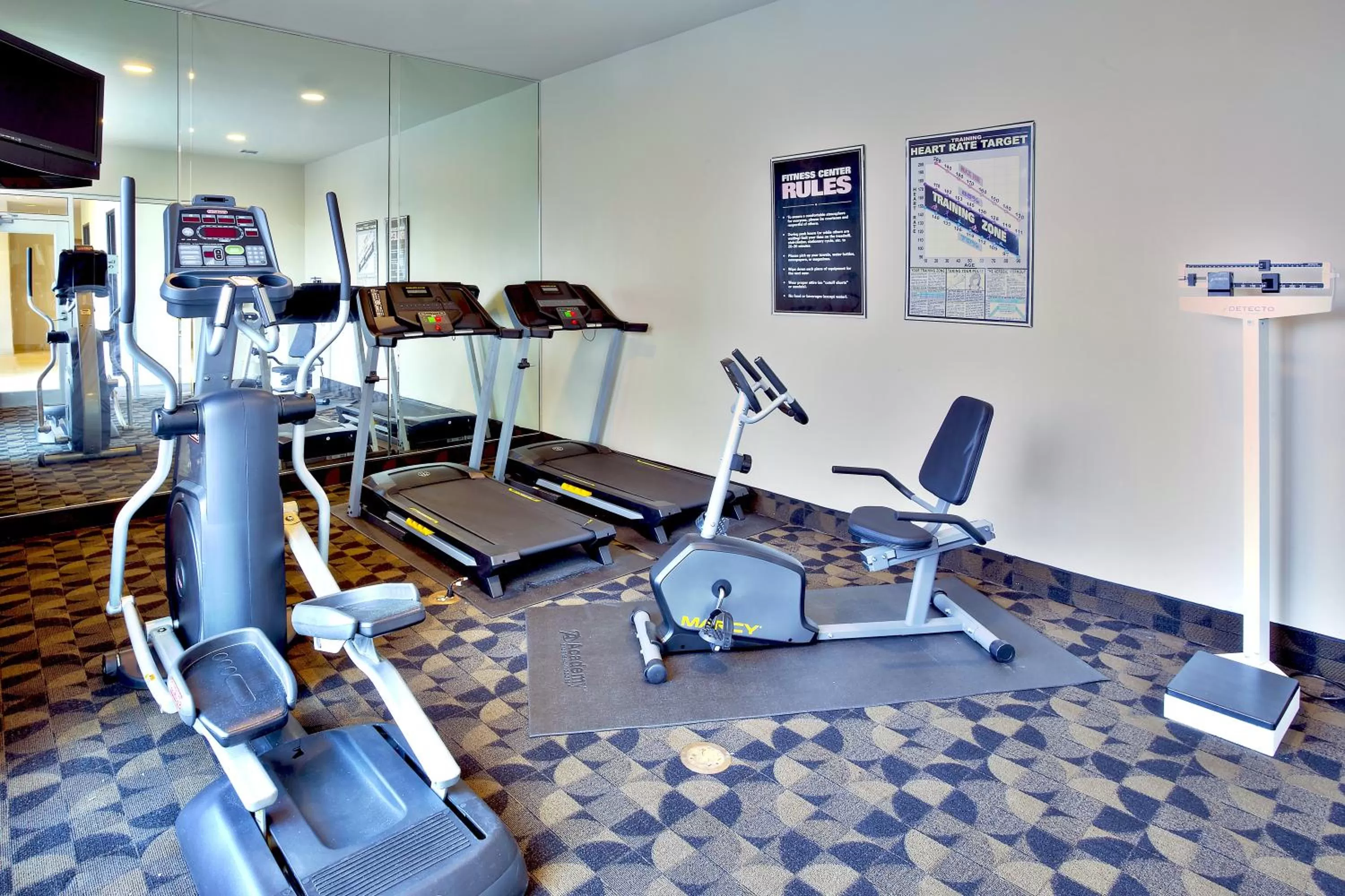 Fitness centre/facilities in Holiday Inn Killeen - Fort Hood Area by IHG