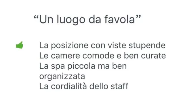 Text overlay in Villa del Poggio Prosecco Bike Hotel