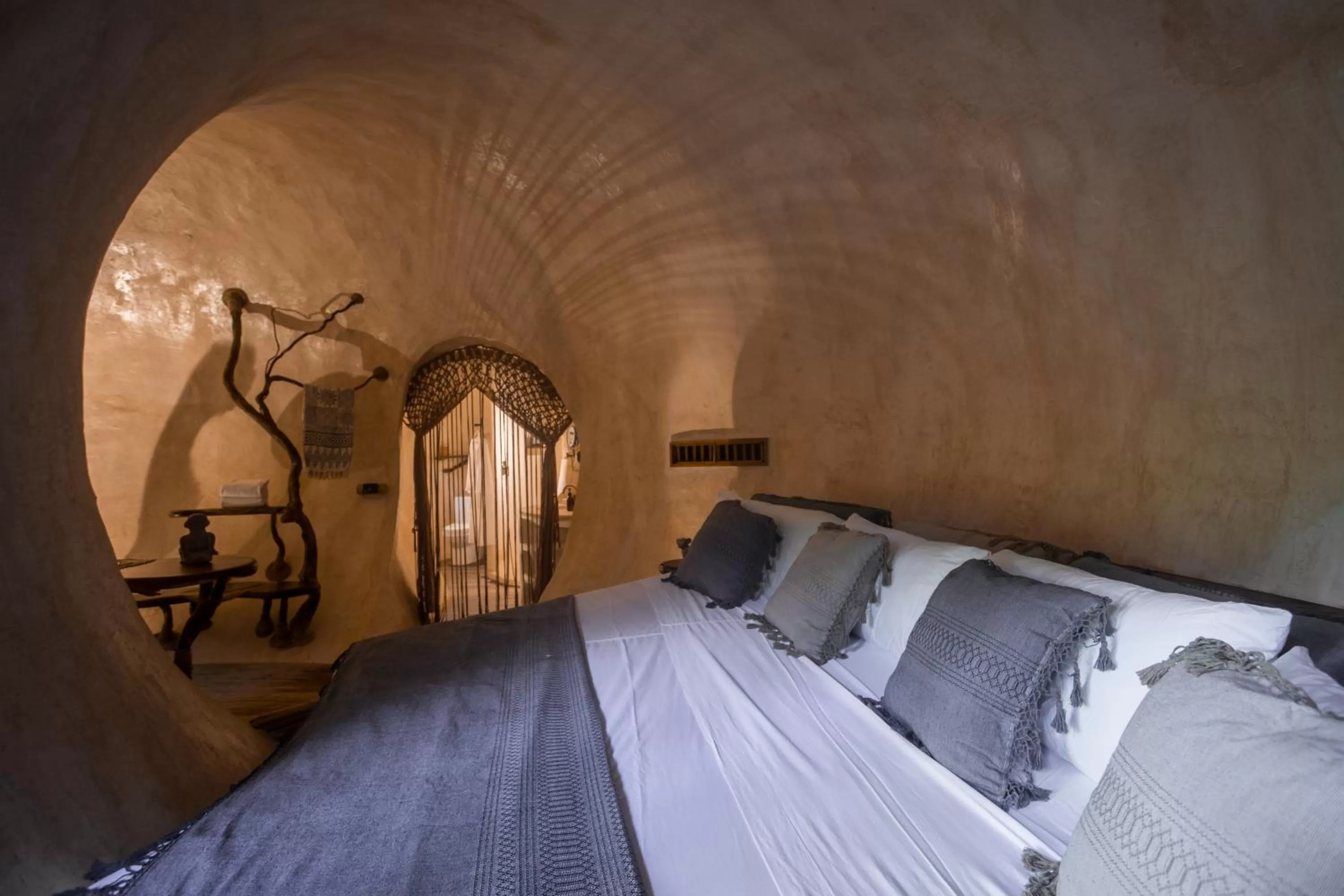 Bedroom, Bed in Ikal Tulum Hotel