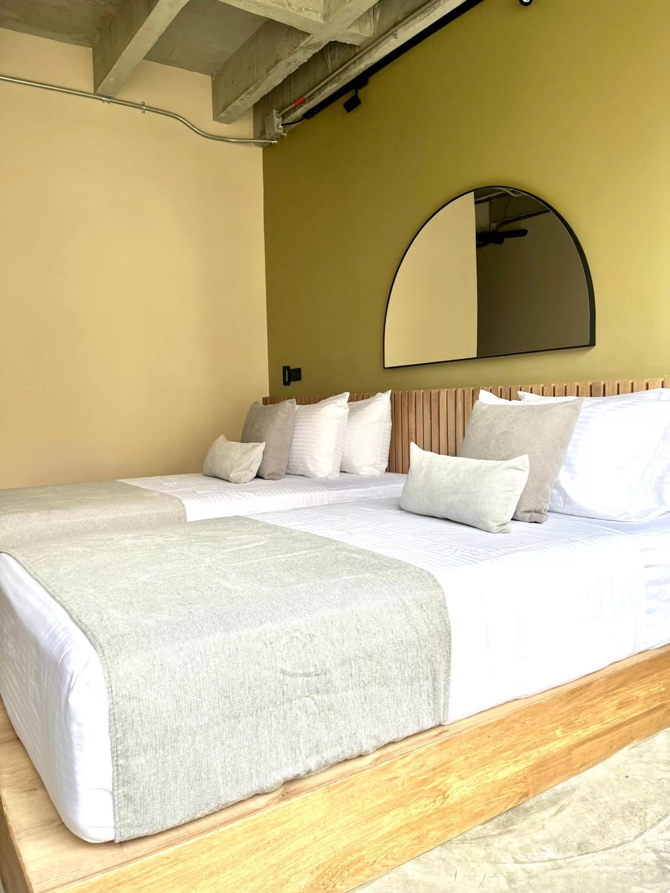 Bed in Beminimal Hotel