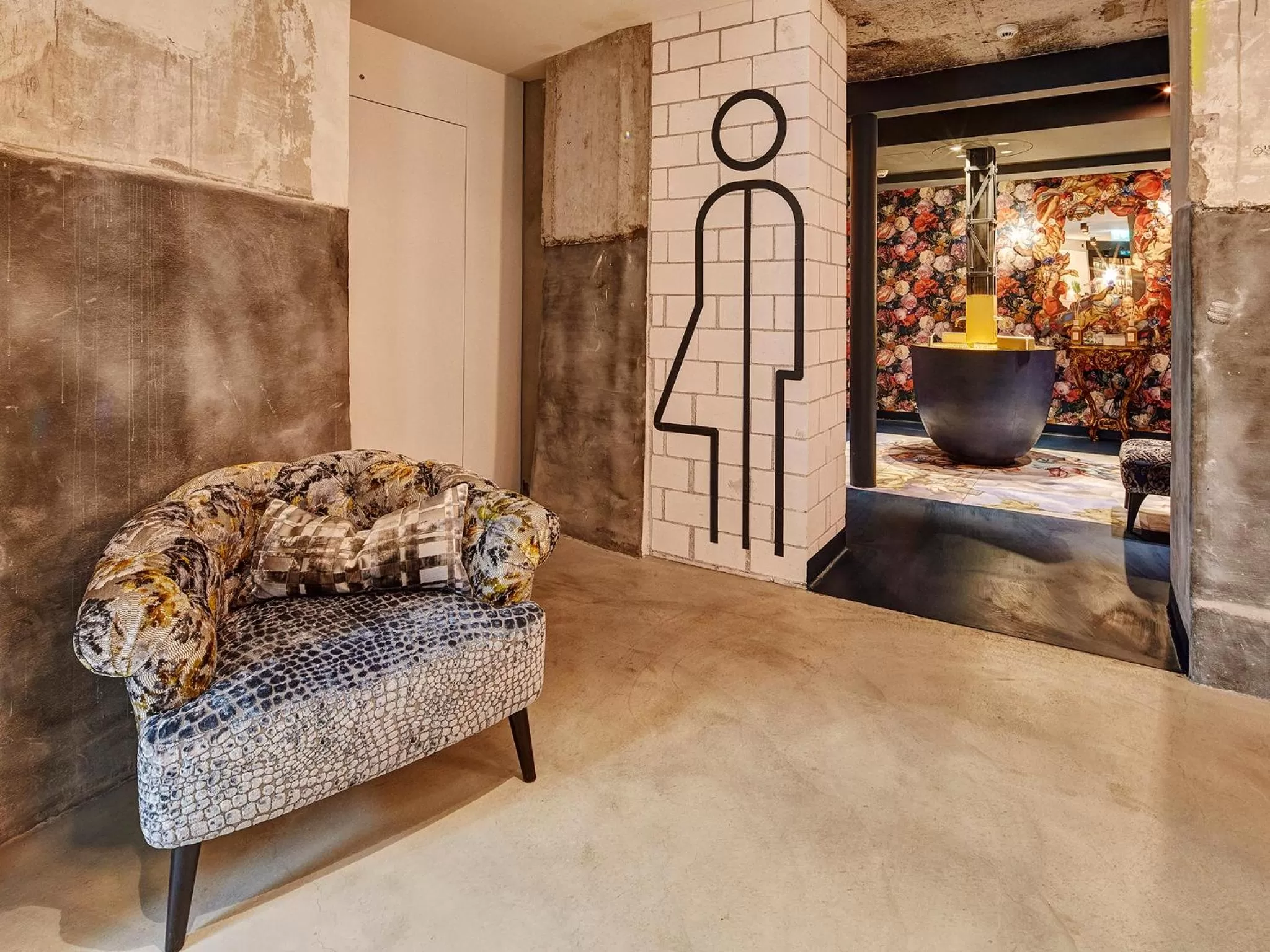 Decorative detail in Boutique Hotel Anker