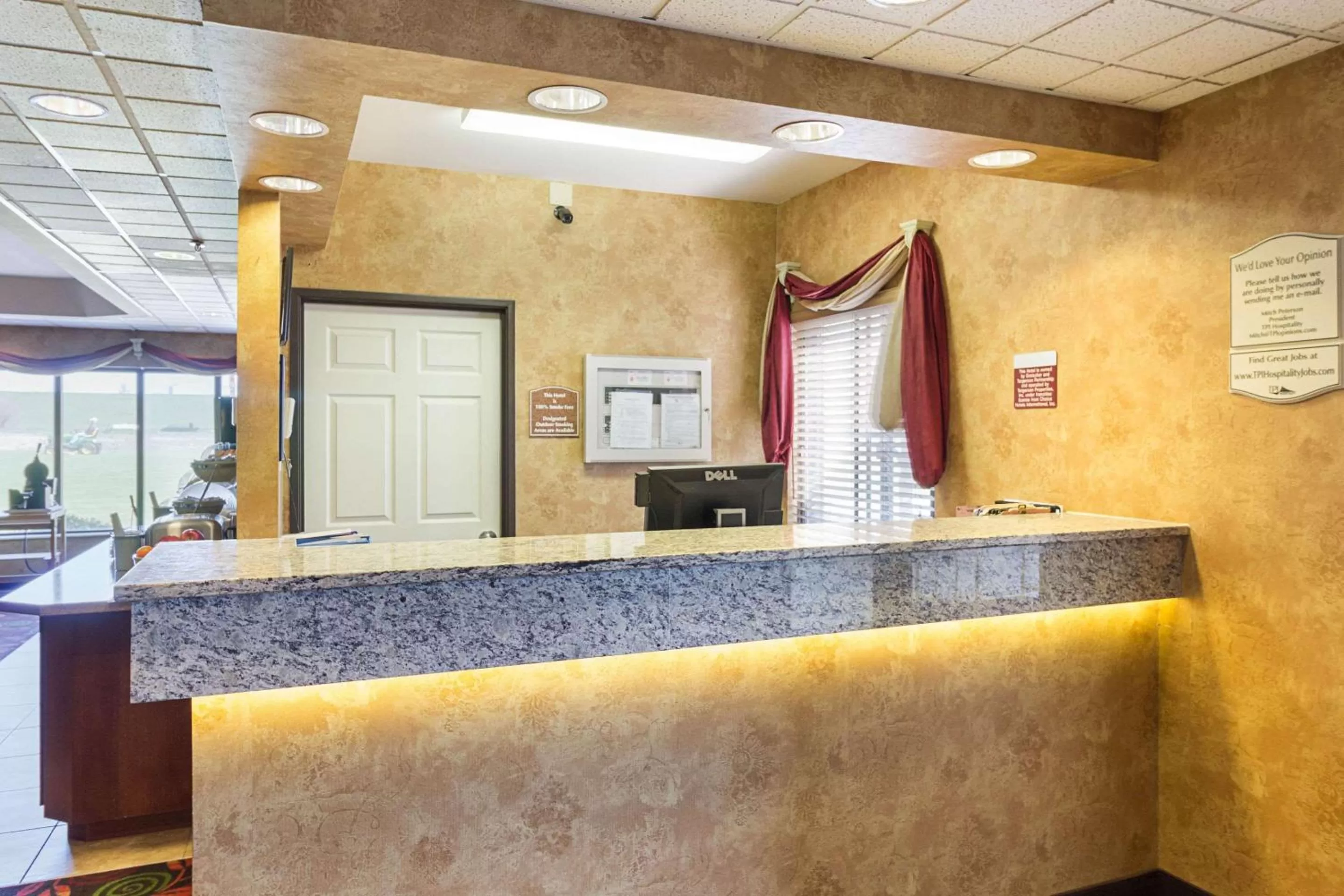 Lobby or reception in Quality Inn Fairmont