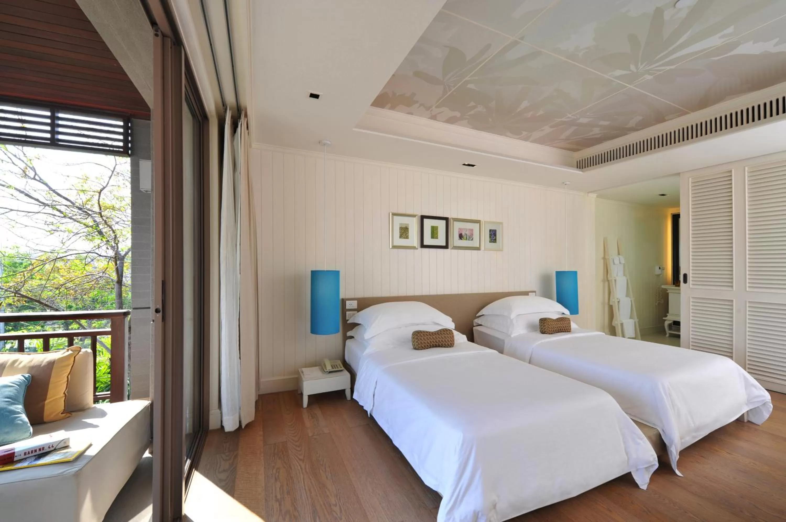 Bed in Rest Detail Hotel Hua Hin