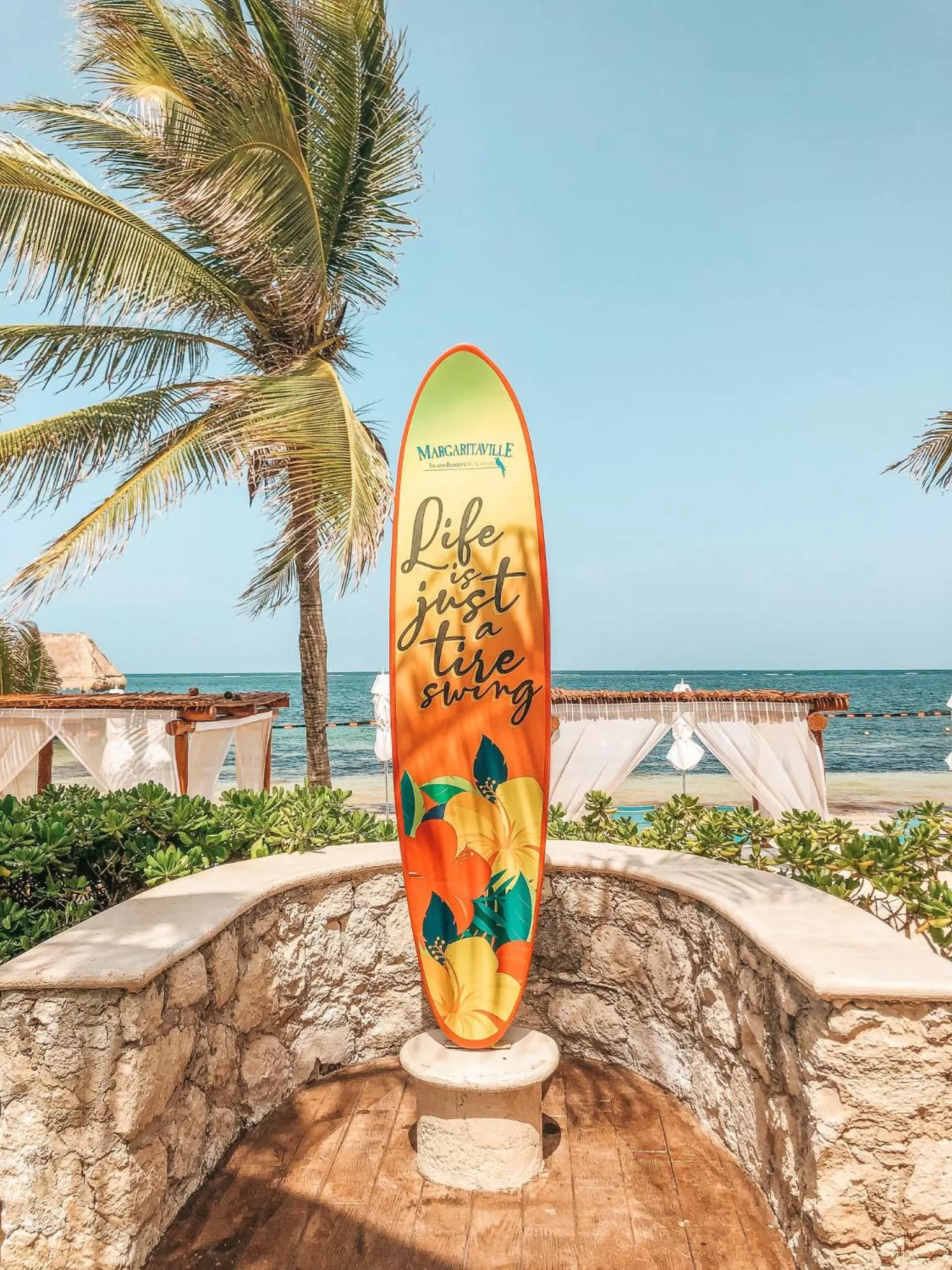 Decorative detail in Margaritaville Island Reserve Riviera Cancún - A Karisma All-Inclusive Experience for All