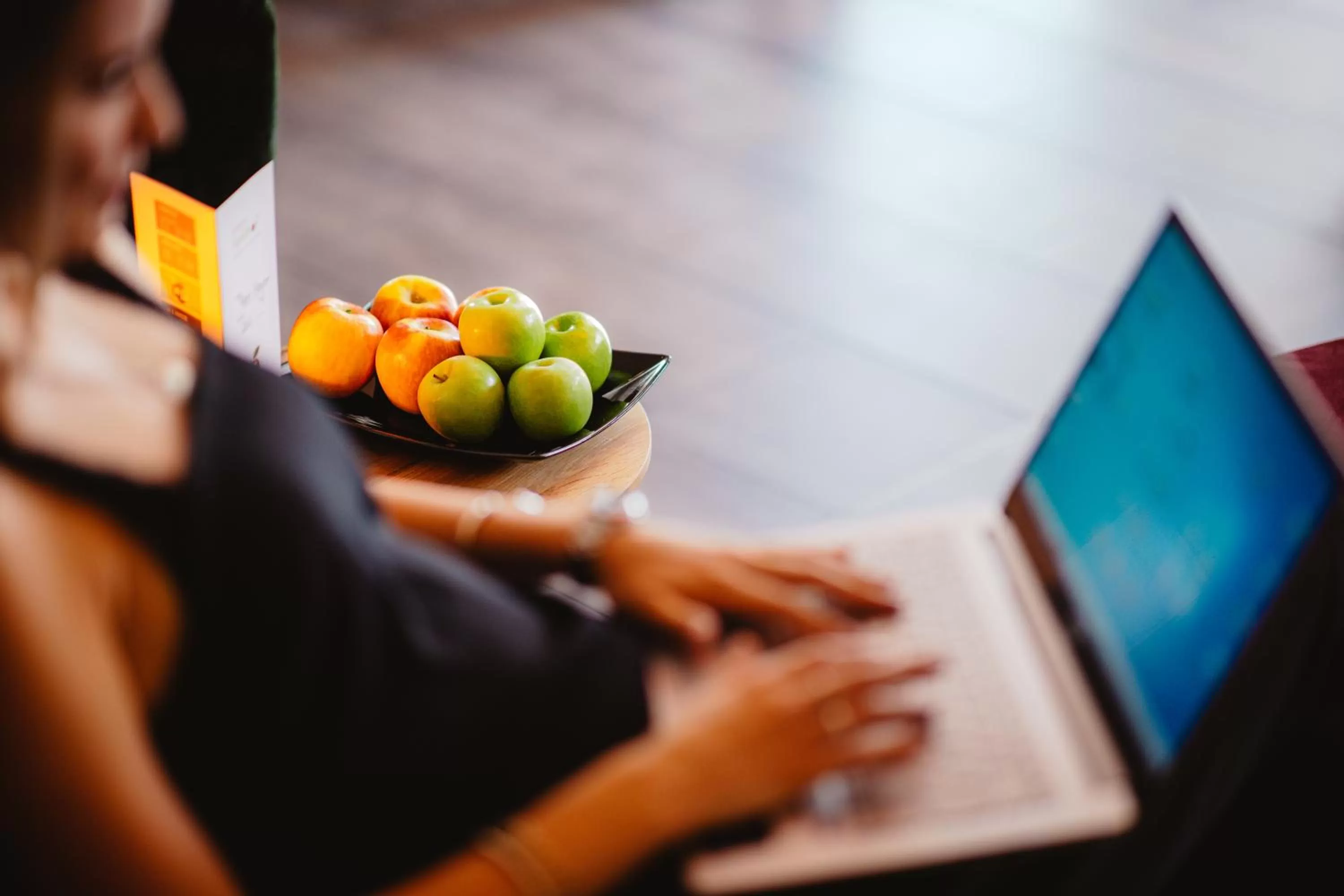 Lobby or reception in Schieners Hotel & Apfelhof Apartments