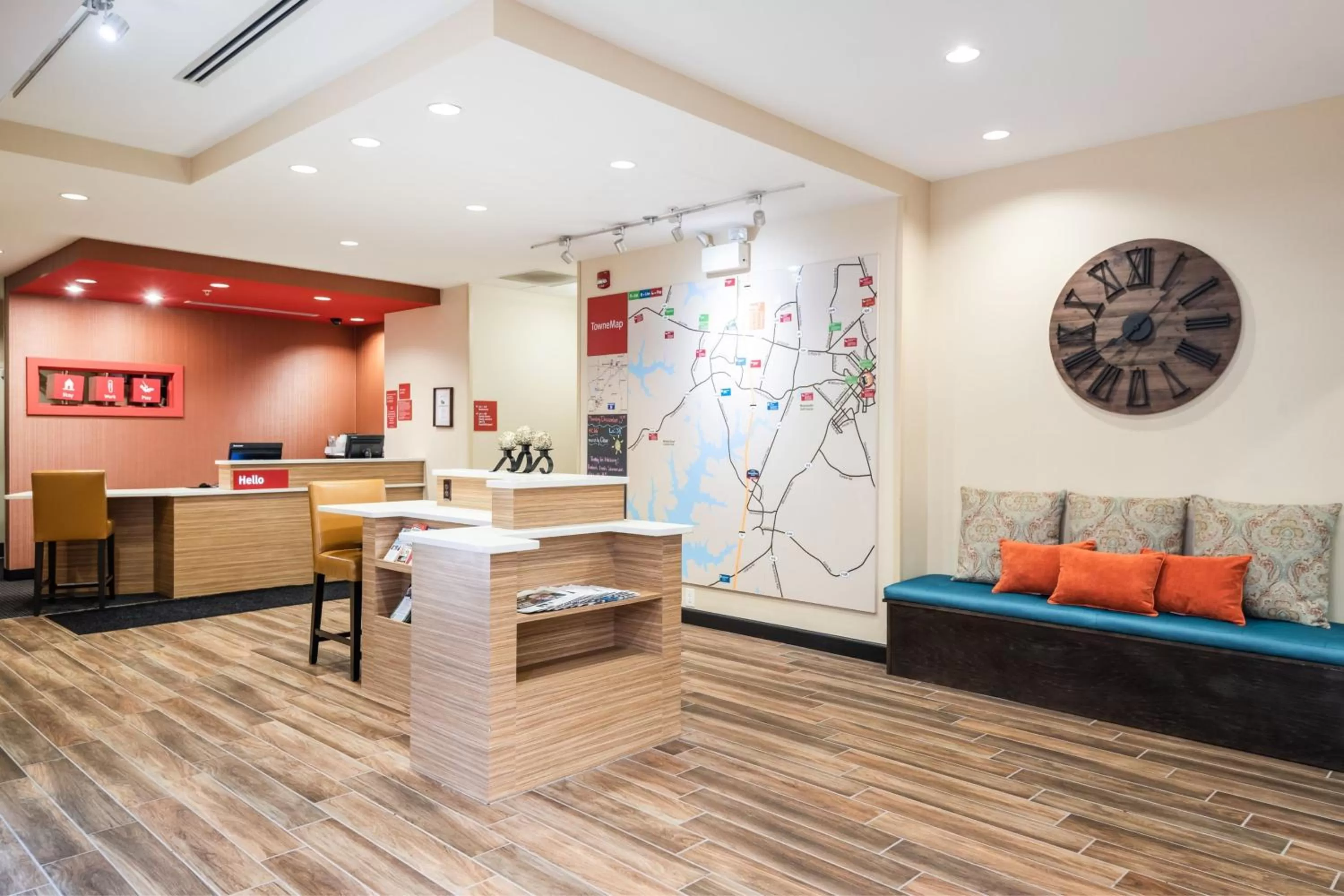 Lobby or reception in TownePlace Suites by Marriott Charlotte Mooresville