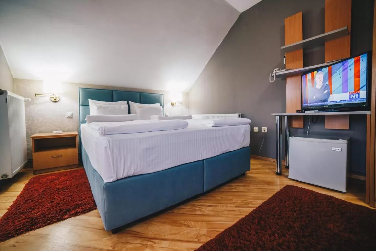 Bed in Garni Hotel Radović