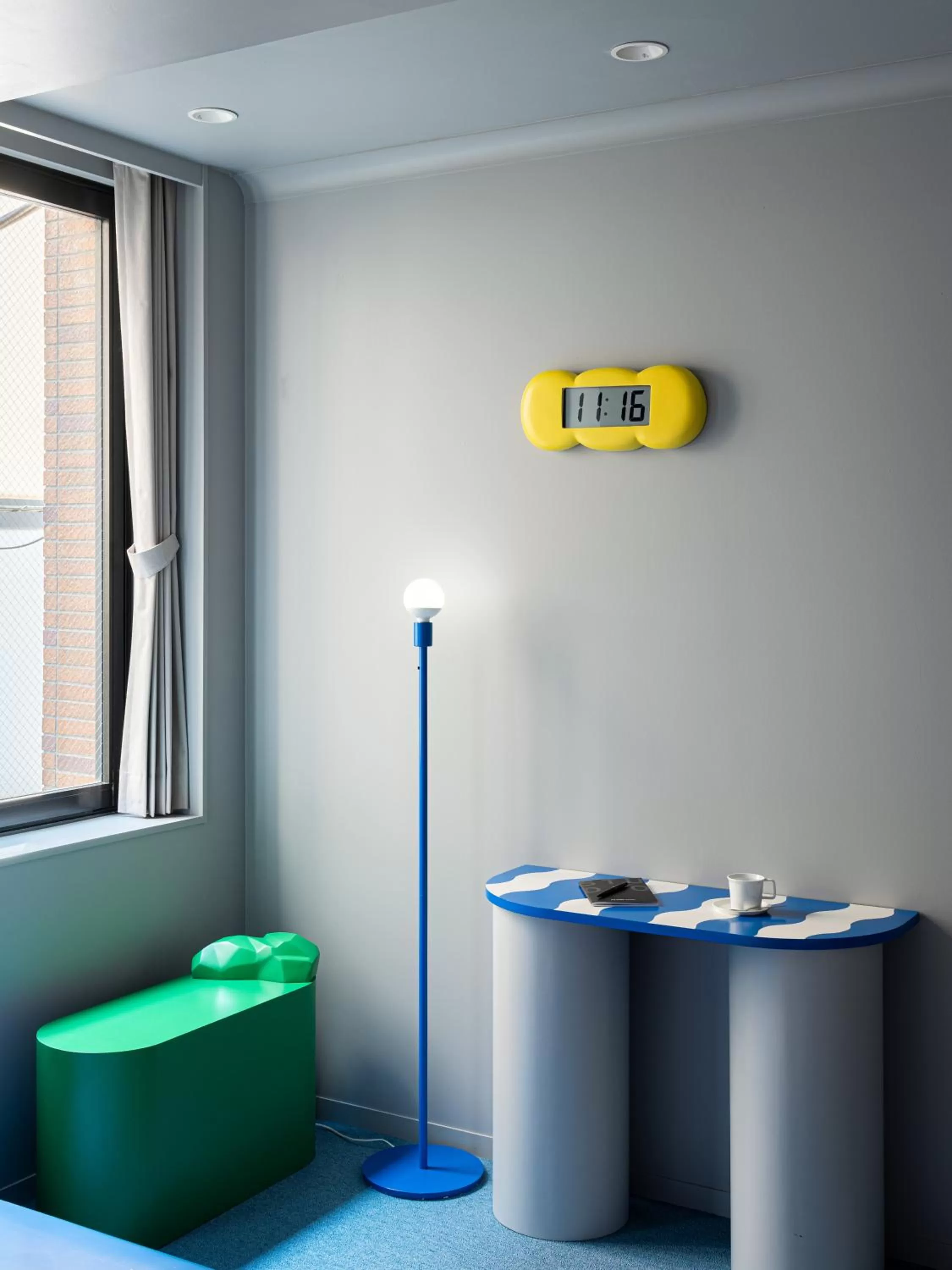 Seating area in BnA WALL