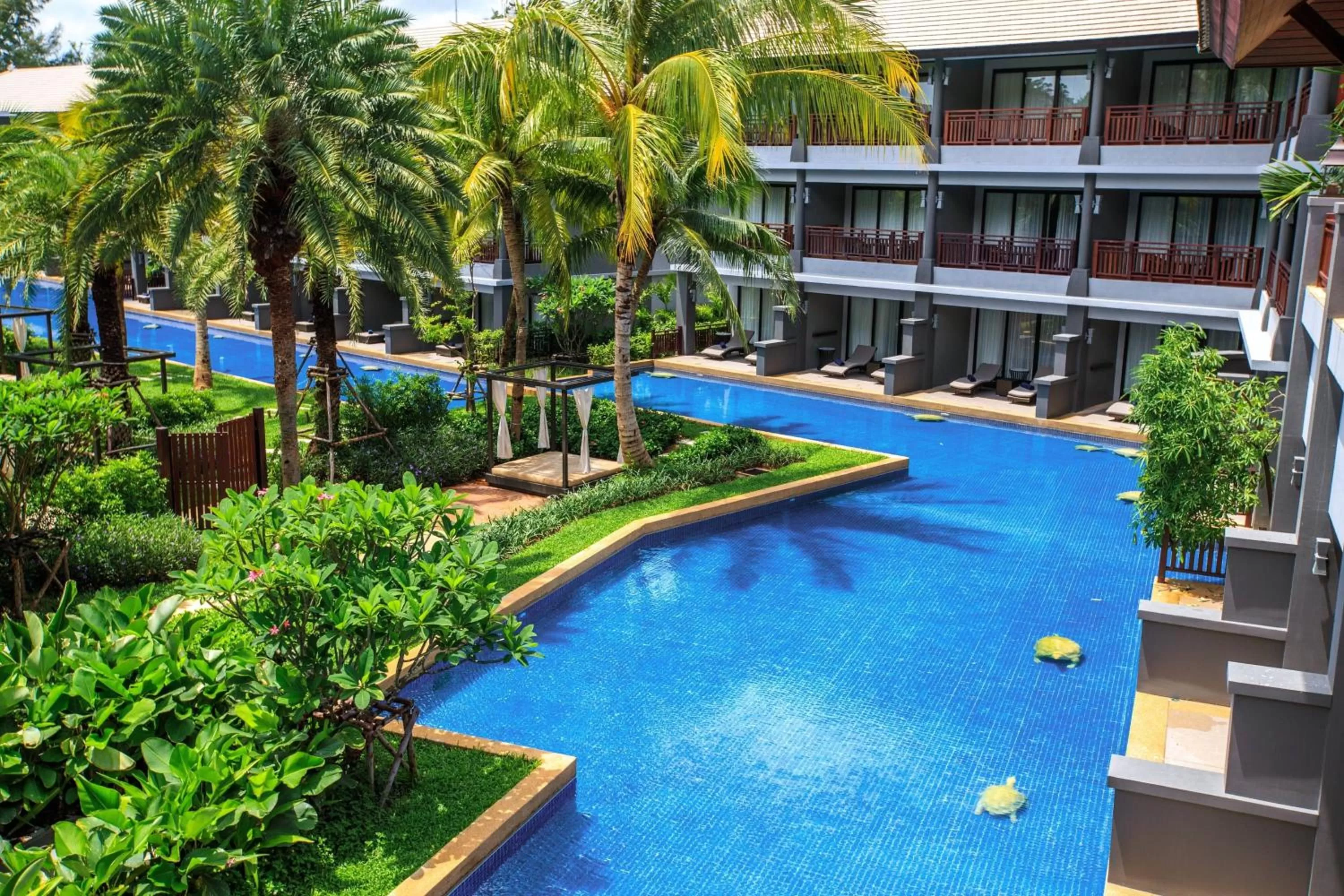 Swimming pool in Phuket Marriott Resort and Spa, Nai Yang Beach